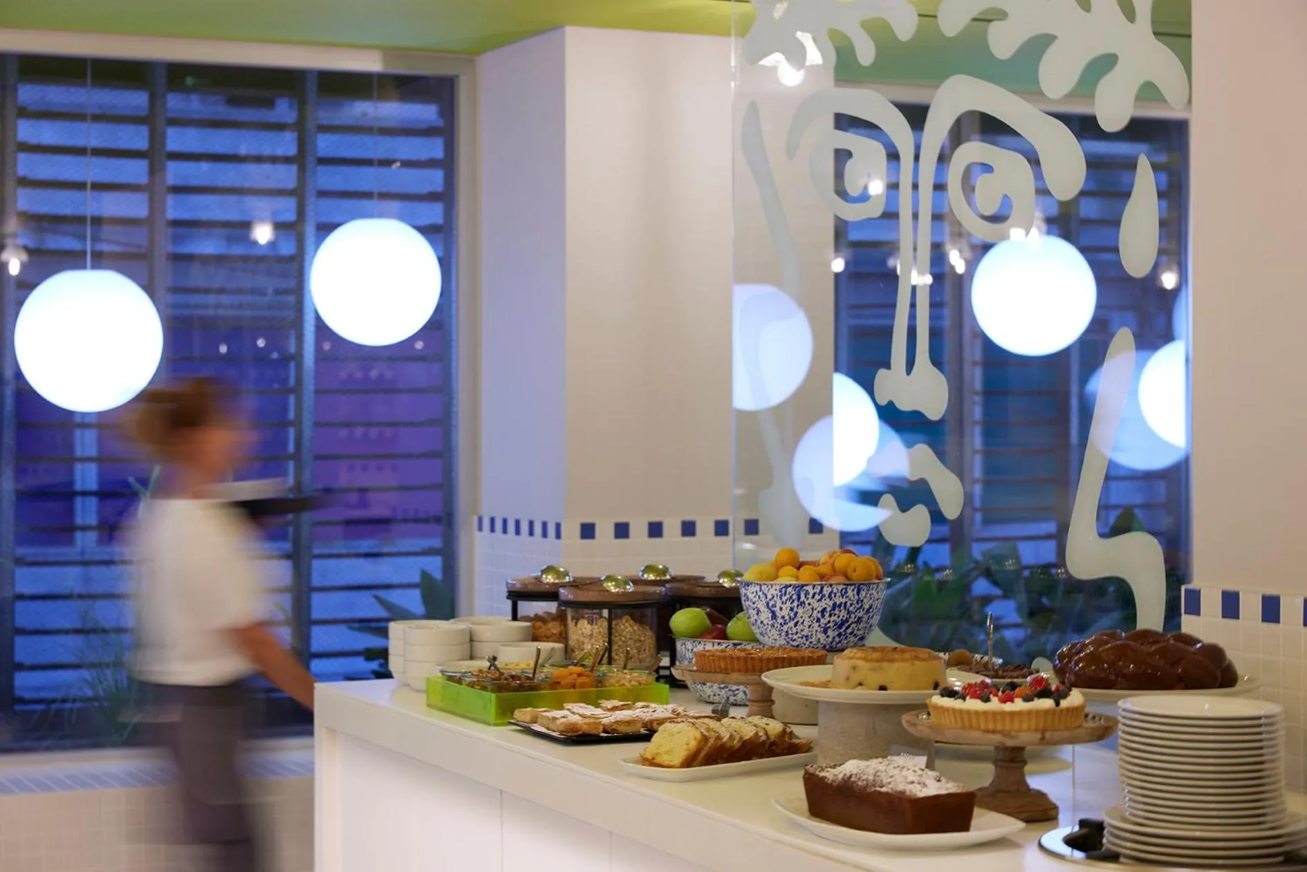 Buffet breakfast in Fresh Hotel, a member of Design Hotels