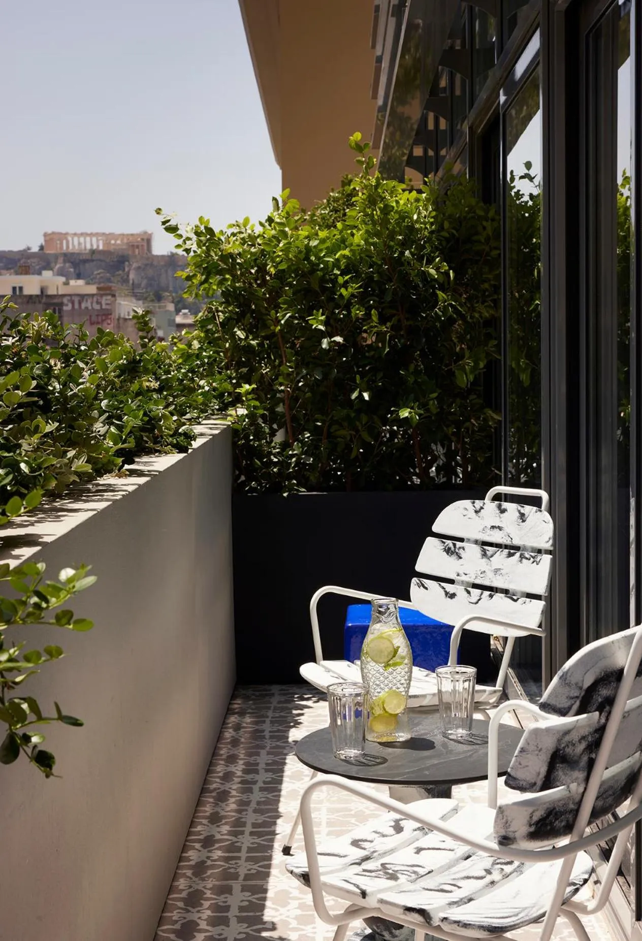 Balcony/Terrace in Fresh Hotel, a member of Design Hotels