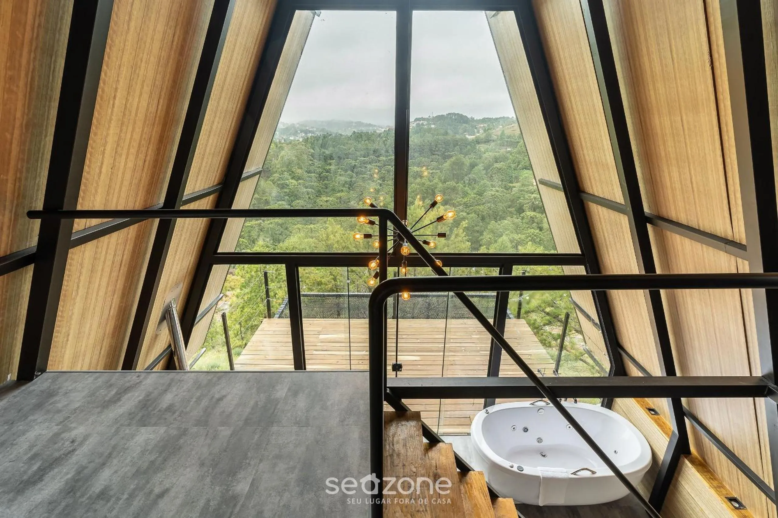 Bedroom in Chales Naturale - Campos do Jordão - CNA