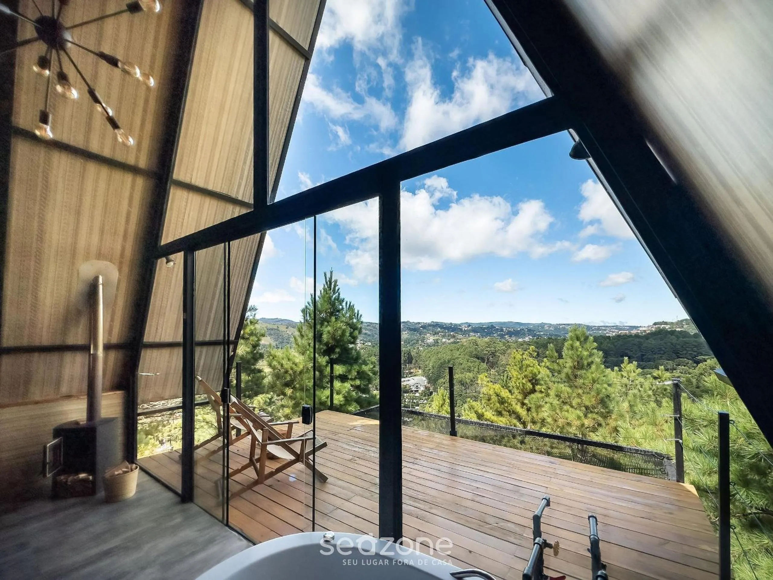 Bedroom in Chales Naturale - Campos do Jordão - CNA