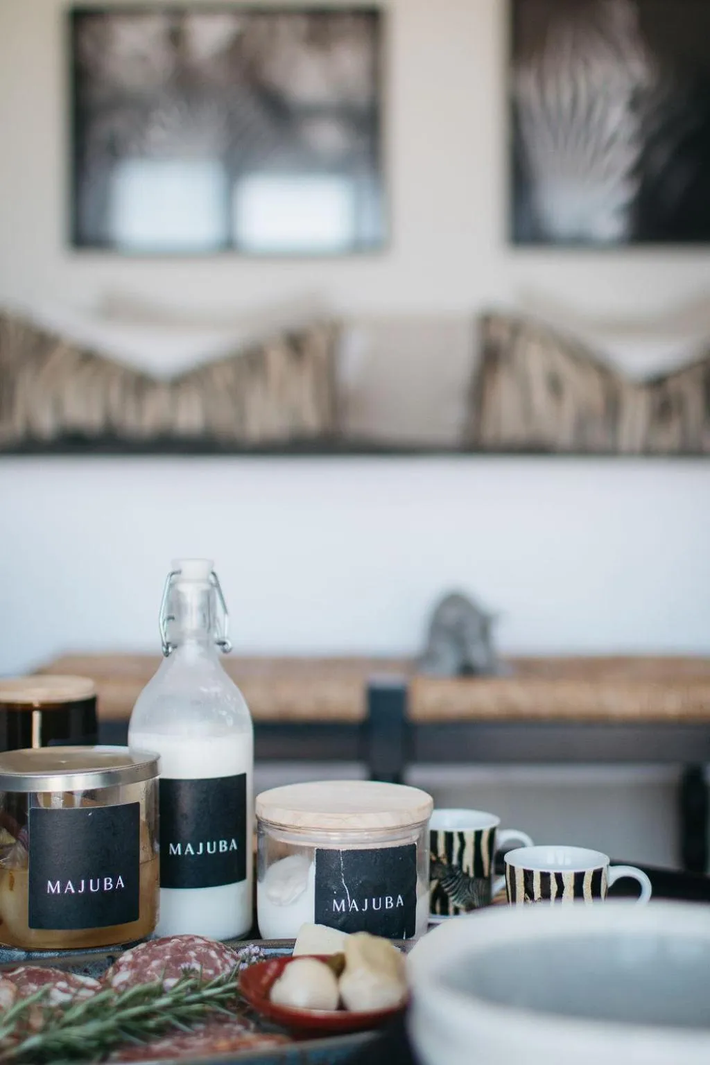 Food and drinks in Majuba Country Lodge