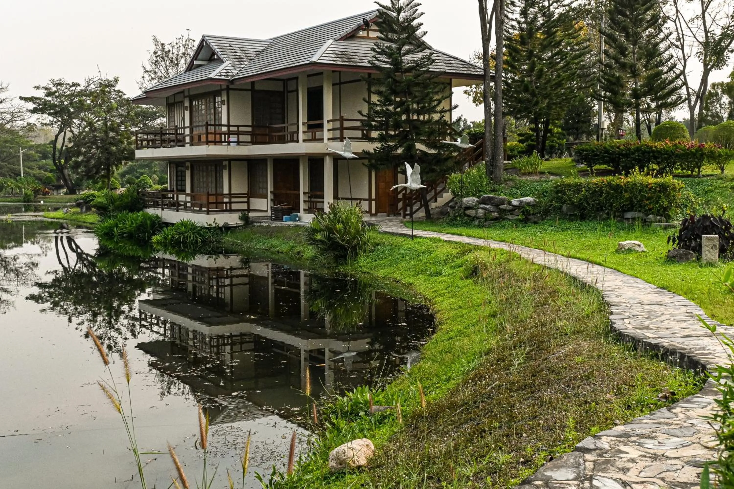 Property building in Suanphung Bonsai Village