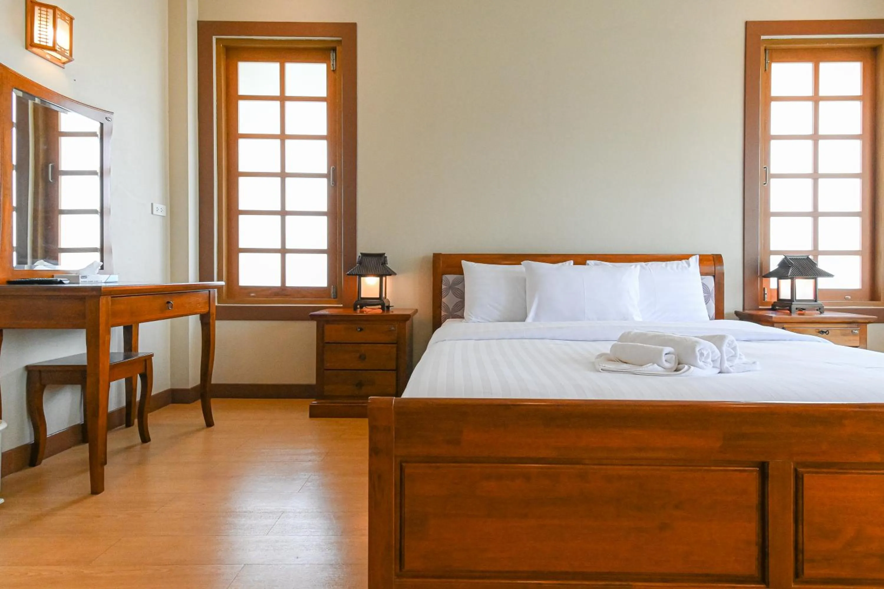 Bed in Suanphung Bonsai Village