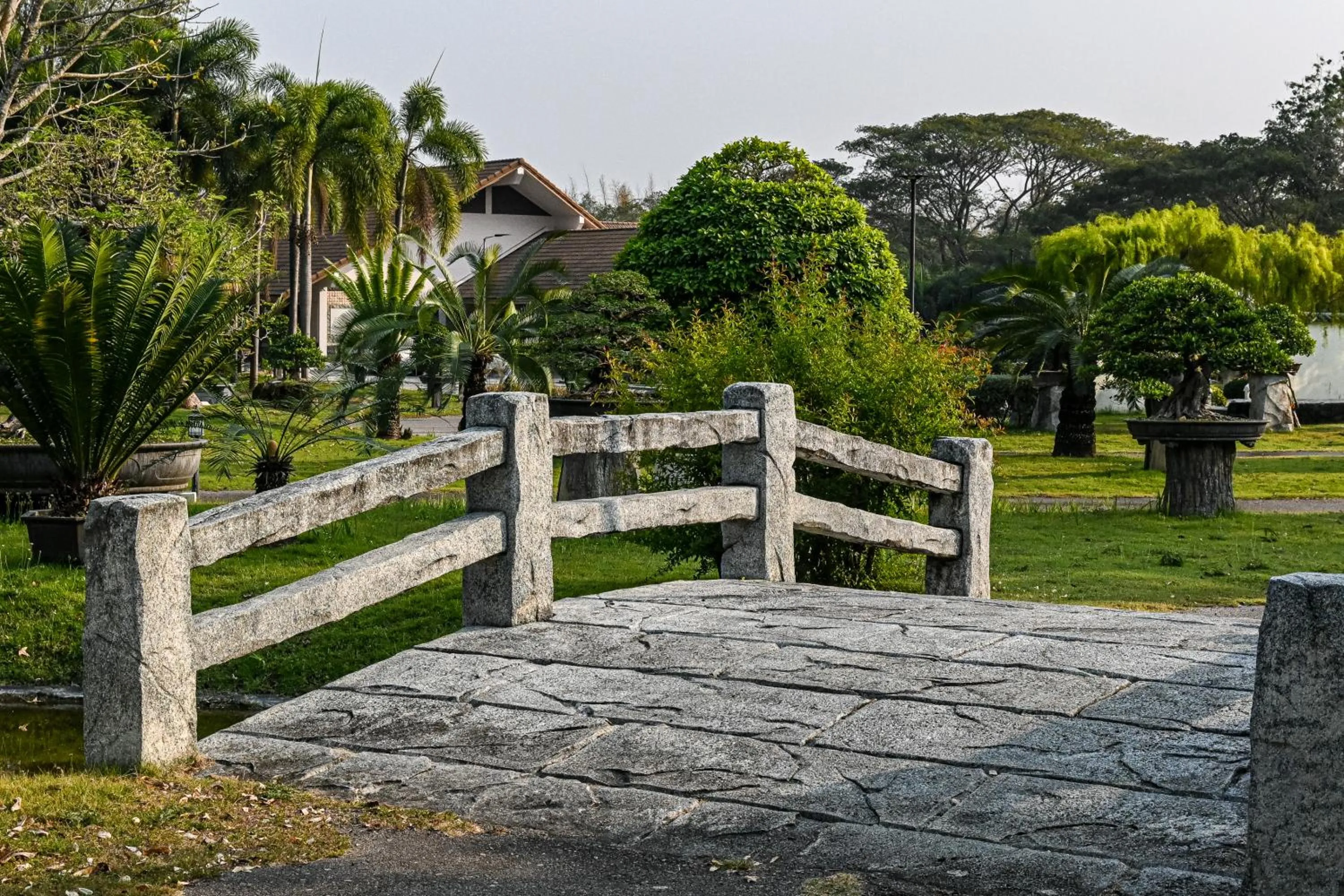Property building in Suanphung Bonsai Village