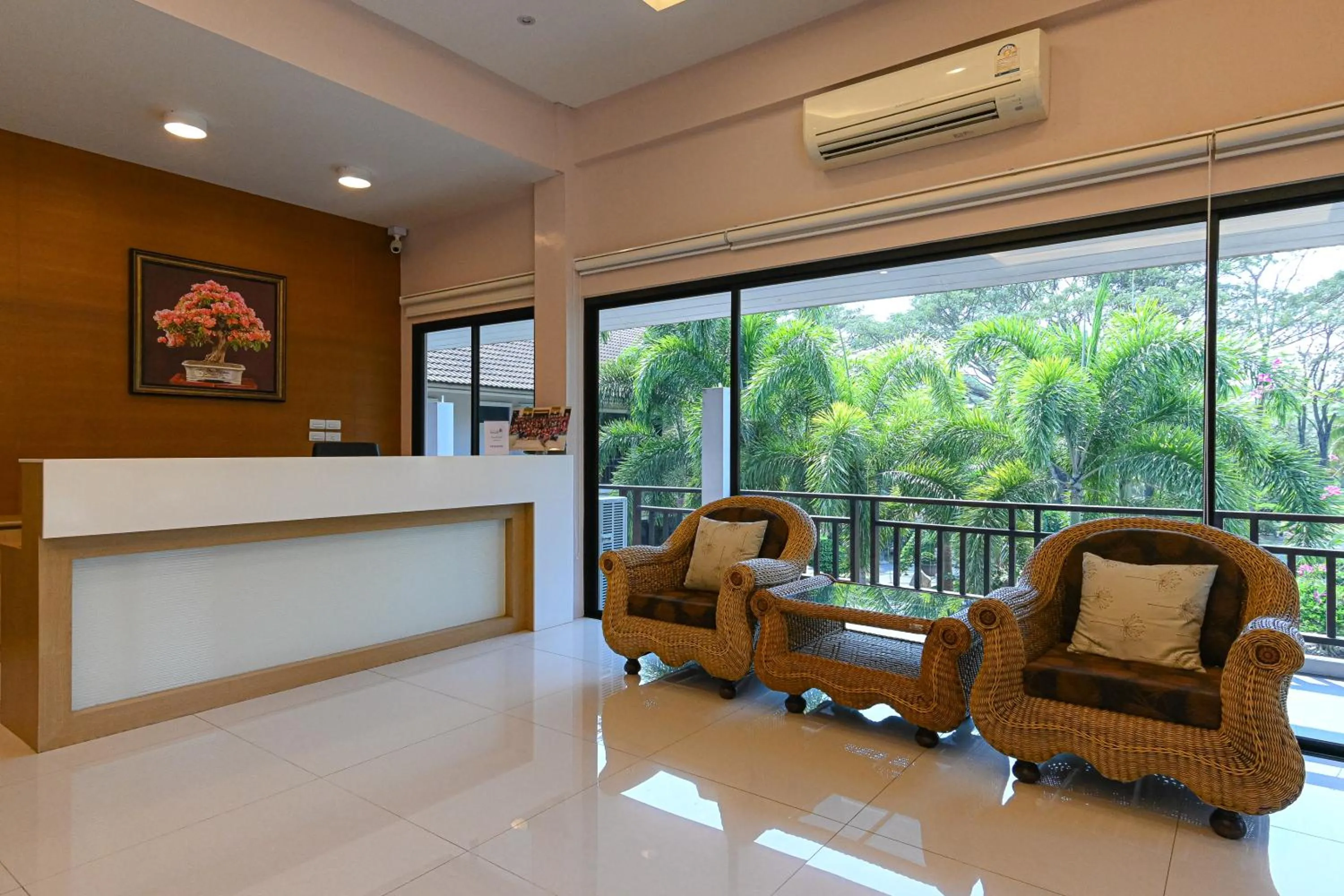 Lobby or reception in Suanphung Bonsai Village