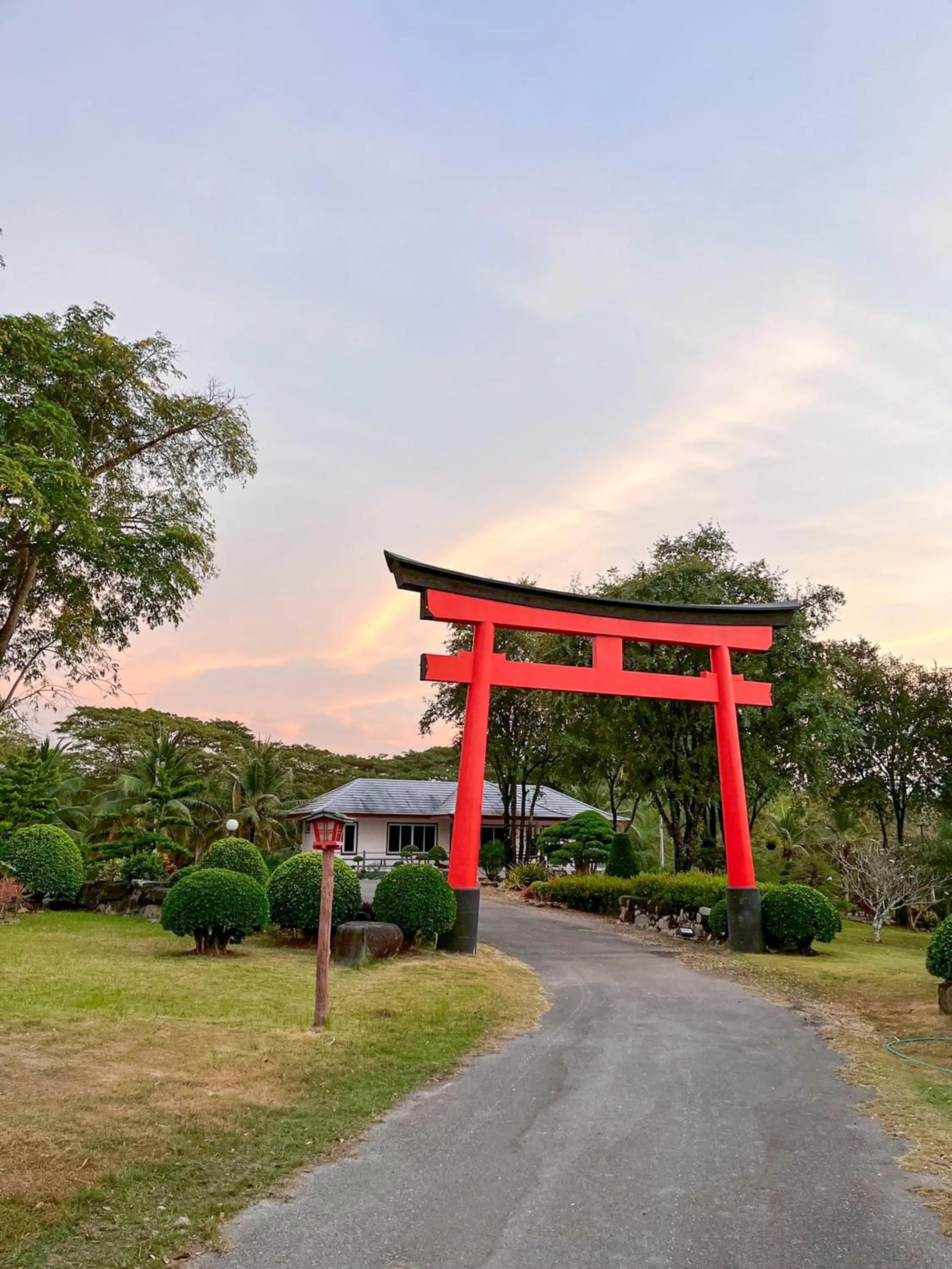 Facade/entrance in Suanphung Bonsai Village