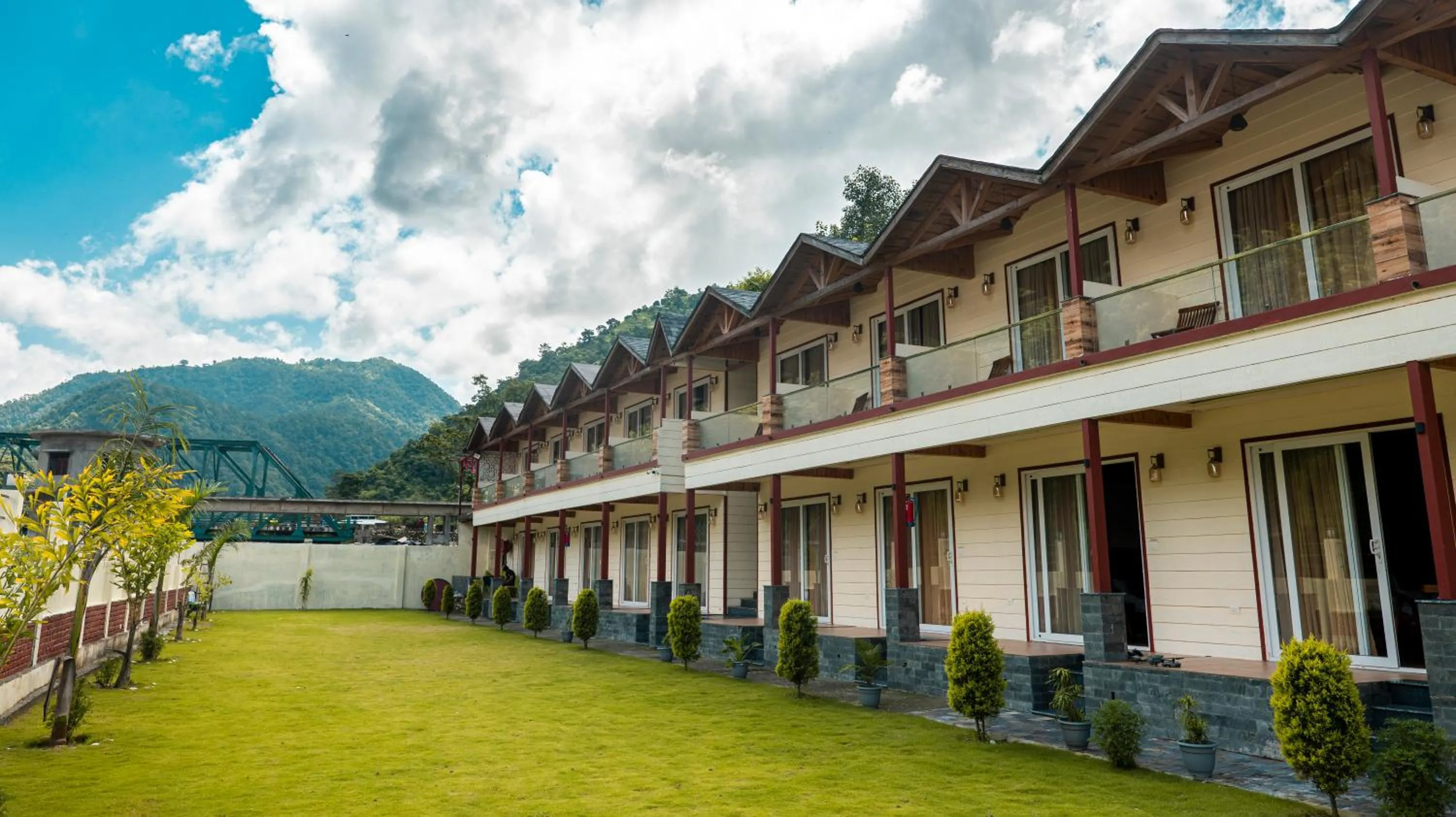 Property building in Qcent Woods Resort & Spa, Rishikesh