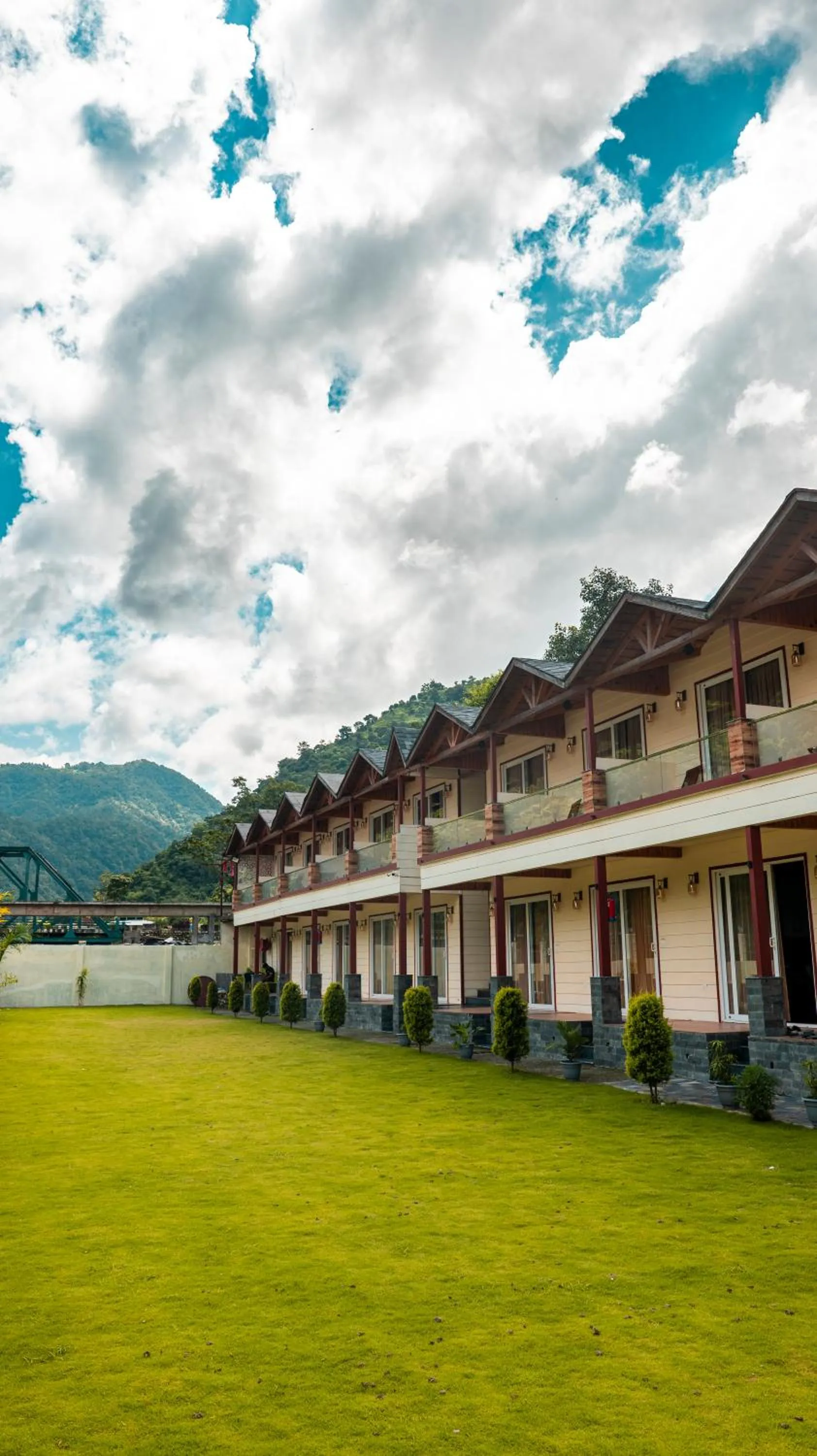 Property building in Qcent Woods Resort & Spa, Rishikesh