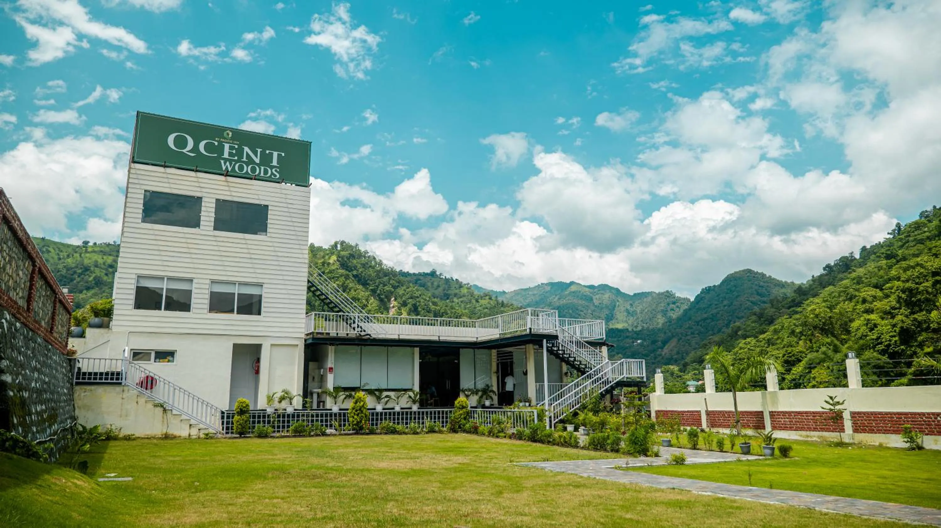 Property building in Qcent Woods Resort & Spa, Rishikesh