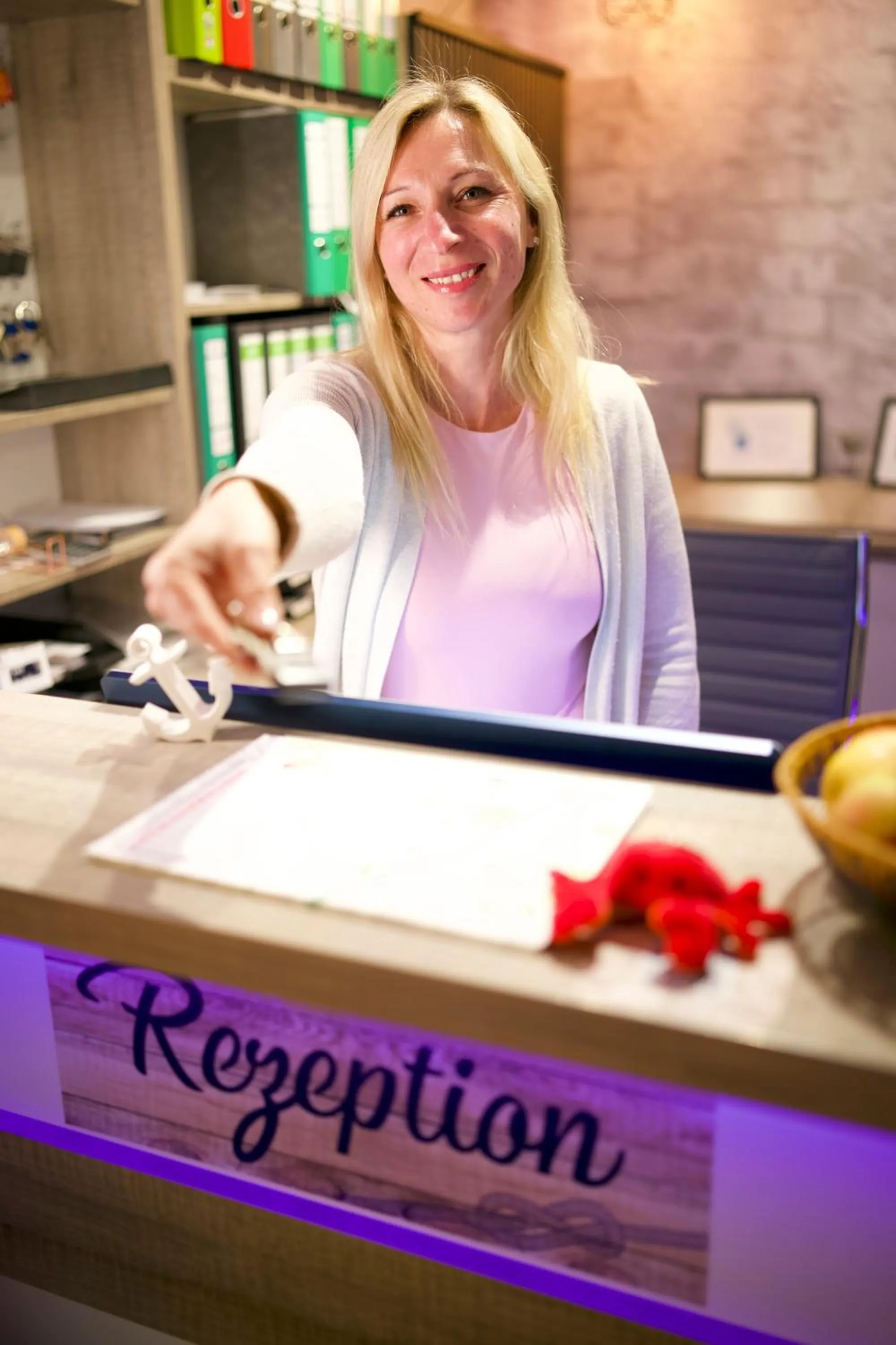 Lobby or reception in BUDE16 Boardinghouse