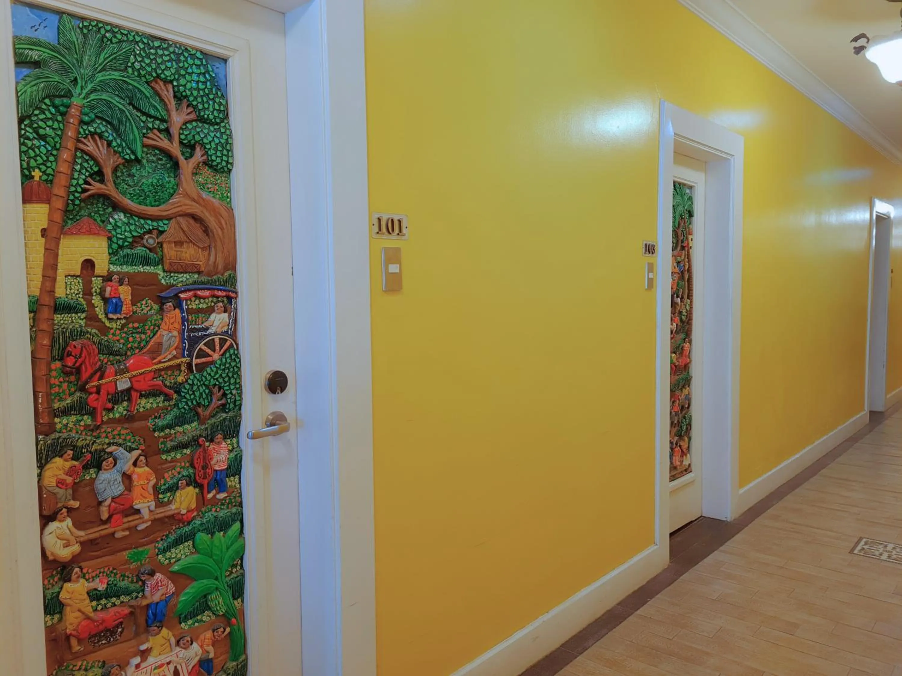 Floor plan in Fiesta Garden Hotel