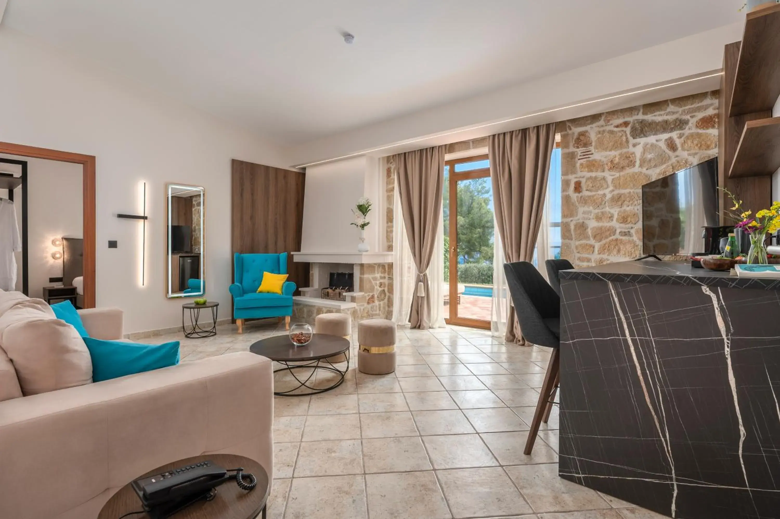 Two Bedroom Executive Suite with Private Pool with Land or Partial Sea View - single occupancy in Alia Palace Hotel - Adults Only 16+ Two Bedroom Executive Suite with Private Pool with Land or Partial Sea View - single occupancy in Alia Palace Hotel - Adults Only 16+