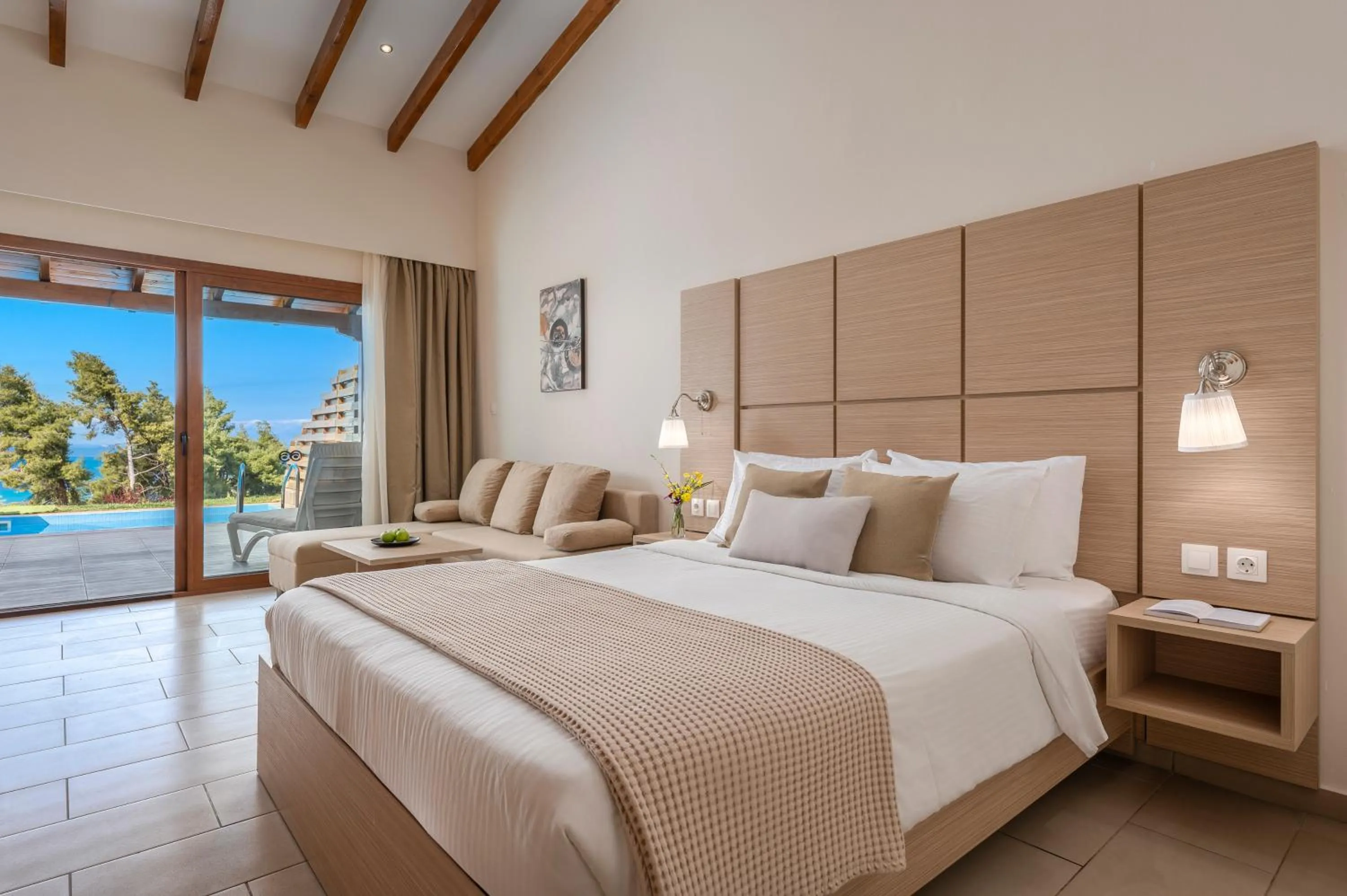 Bedroom, Bed in Alia Palace Hotel - Adults Only 16+