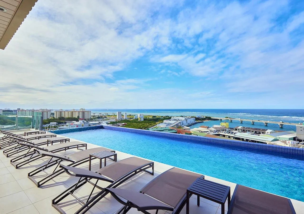 Swimming pool in HOTEL AlaCOOJU OKINAWA