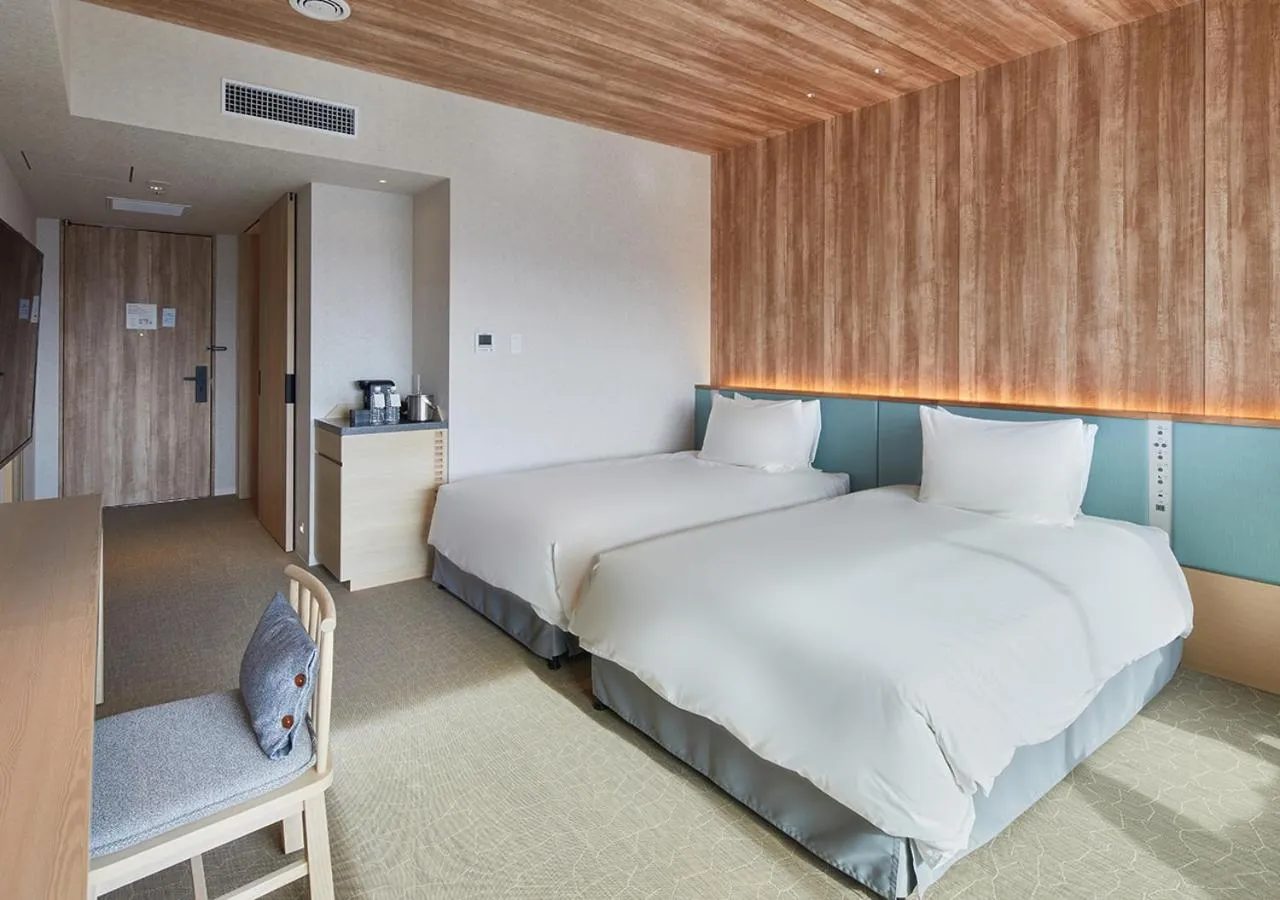 Photo of the whole room, Bed in HOTEL AlaCOOJU OKINAWA