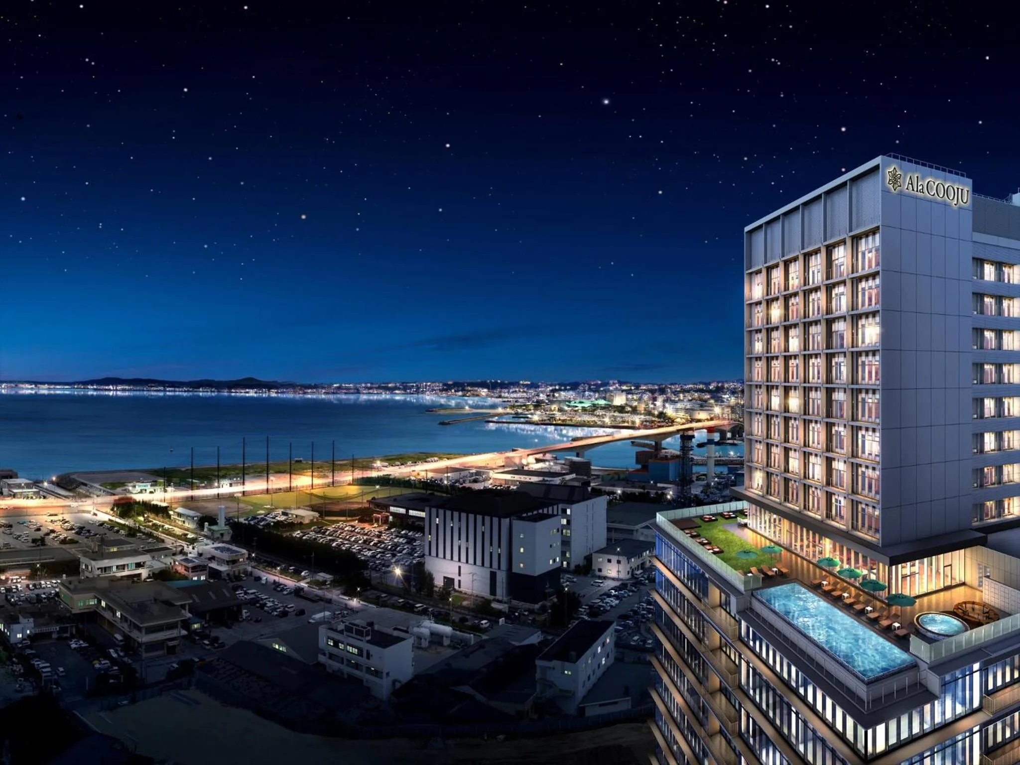 Property building in HOTEL AlaCOOJU OKINAWA