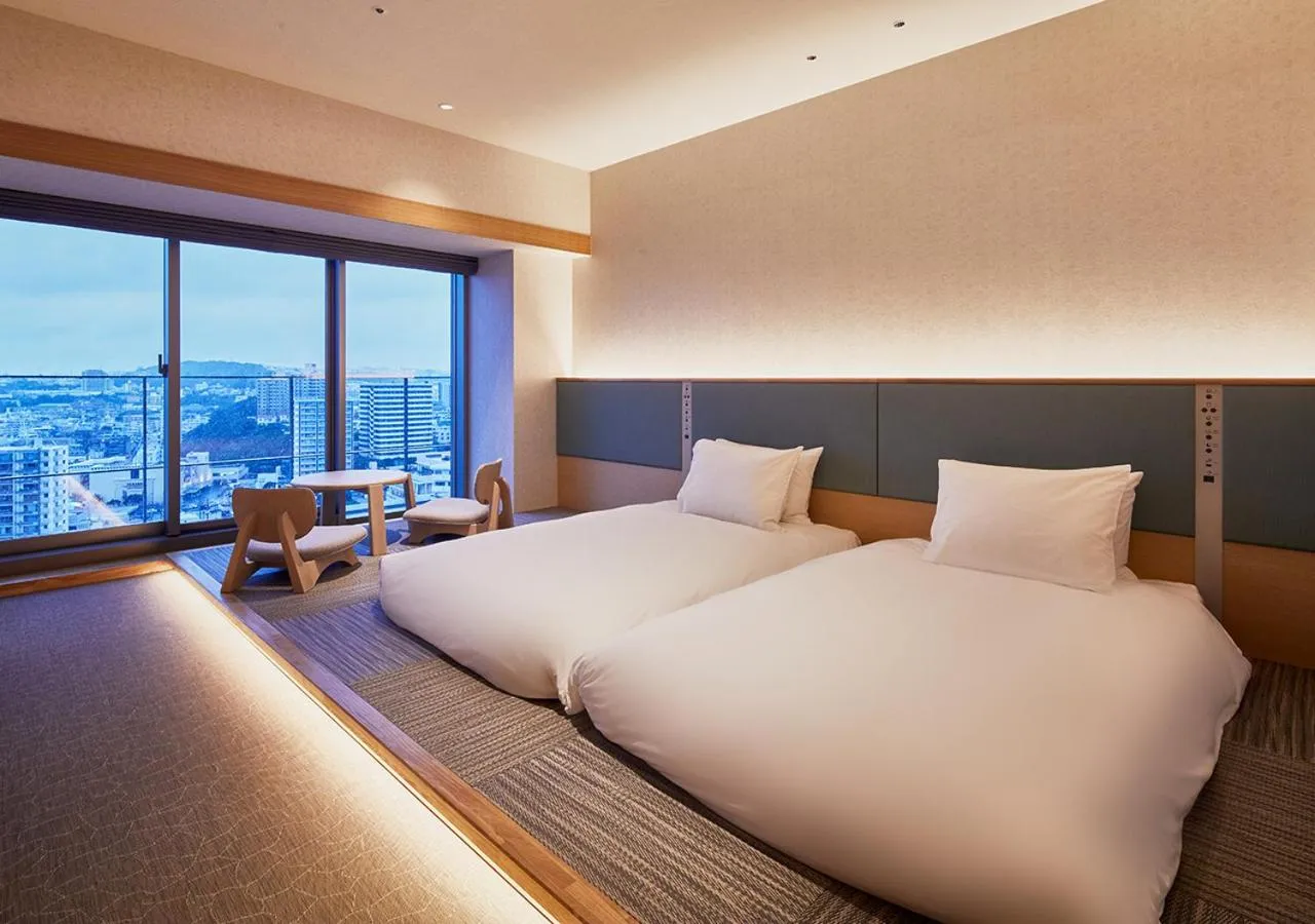 Photo of the whole room, Bed in HOTEL AlaCOOJU OKINAWA