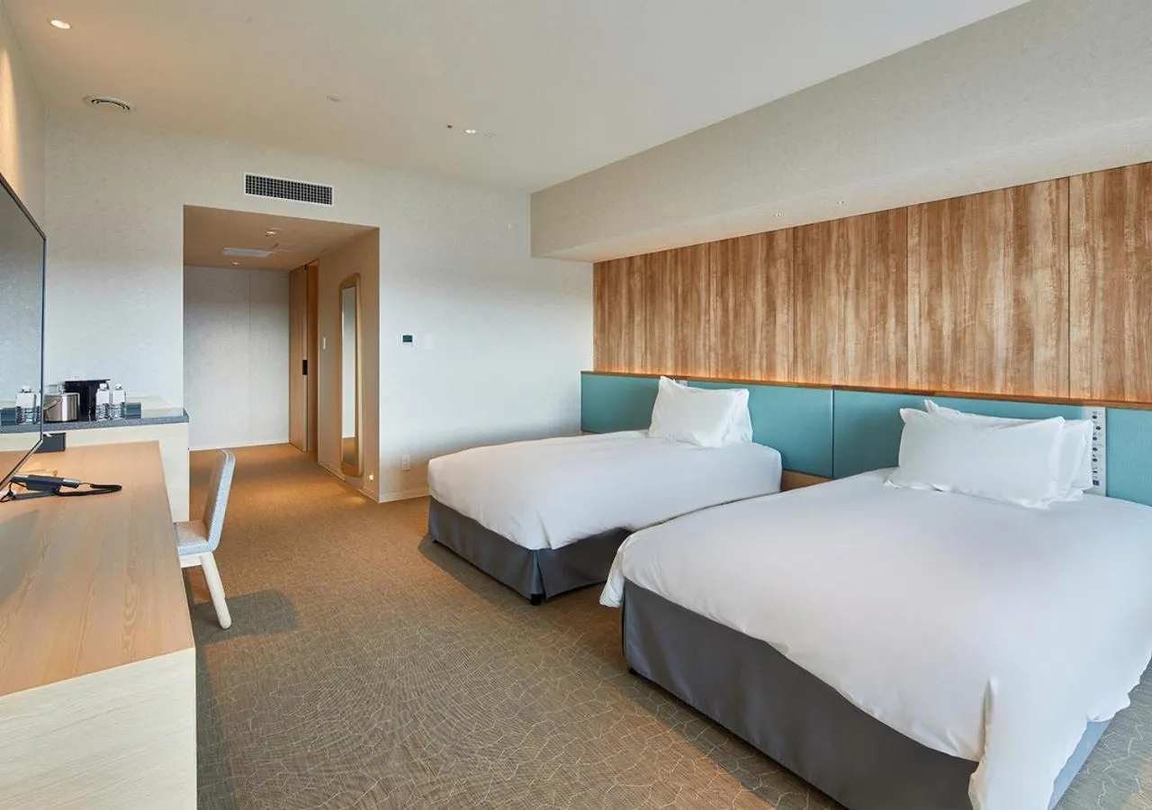 Photo of the whole room, Bed in HOTEL AlaCOOJU OKINAWA