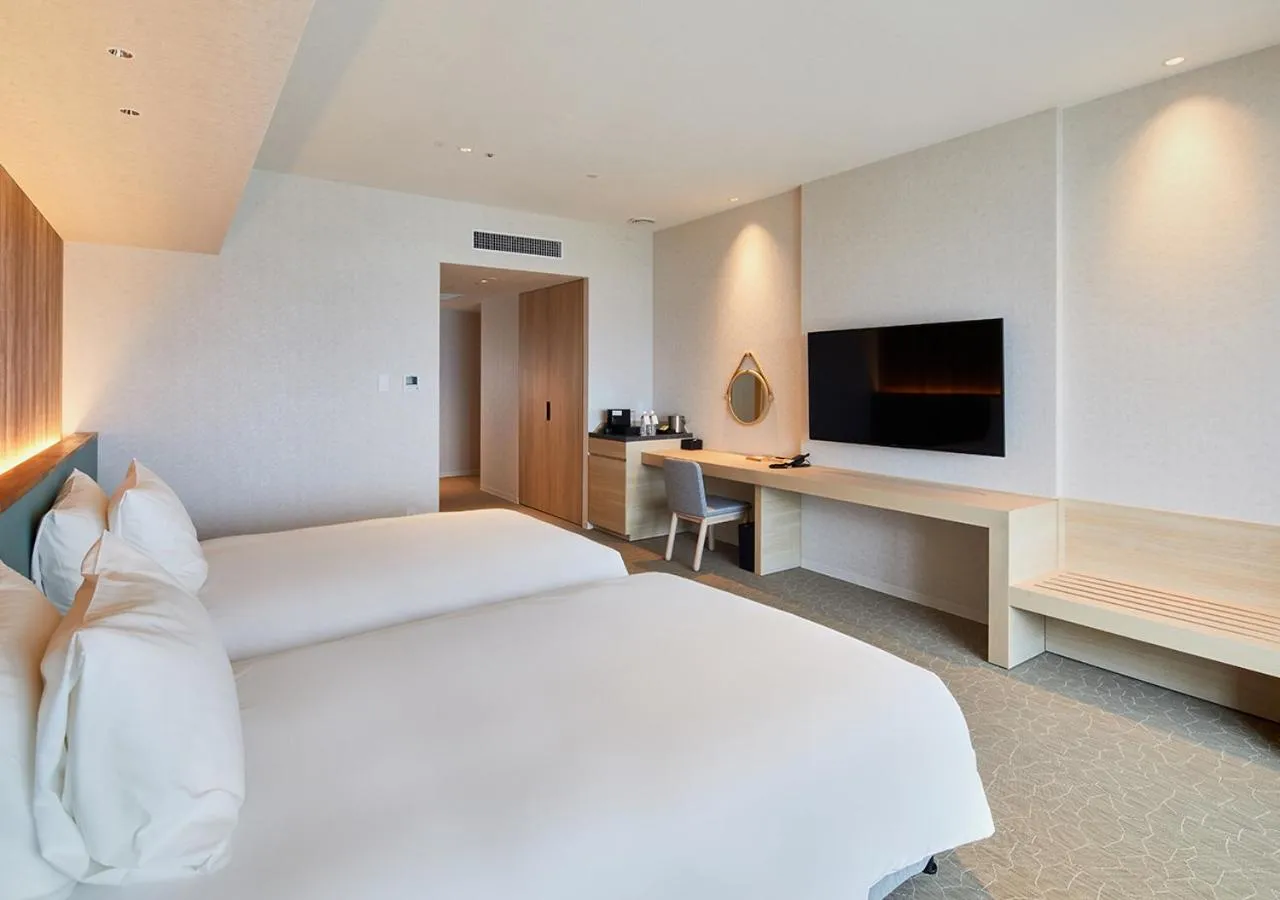 Photo of the whole room, Bed in HOTEL AlaCOOJU OKINAWA