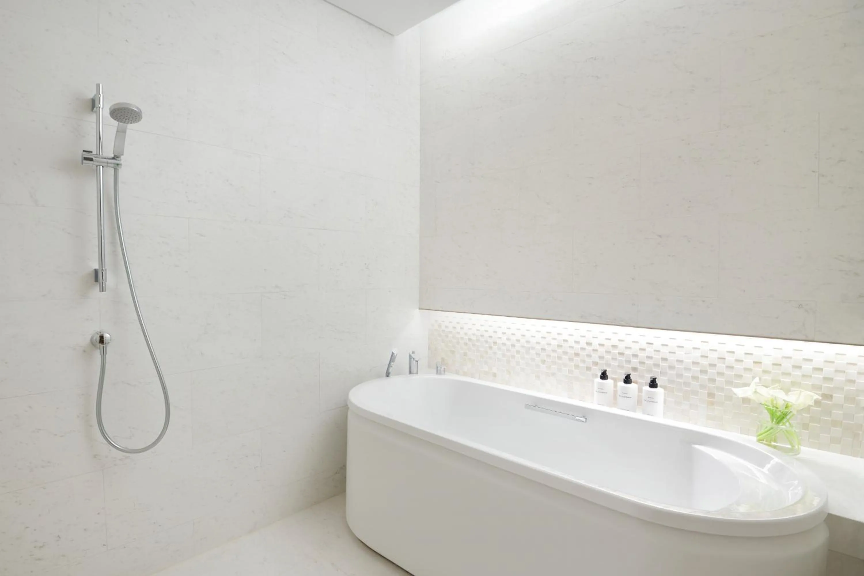 Bathroom in InterContinental Residences Abu Dhabi by IHG