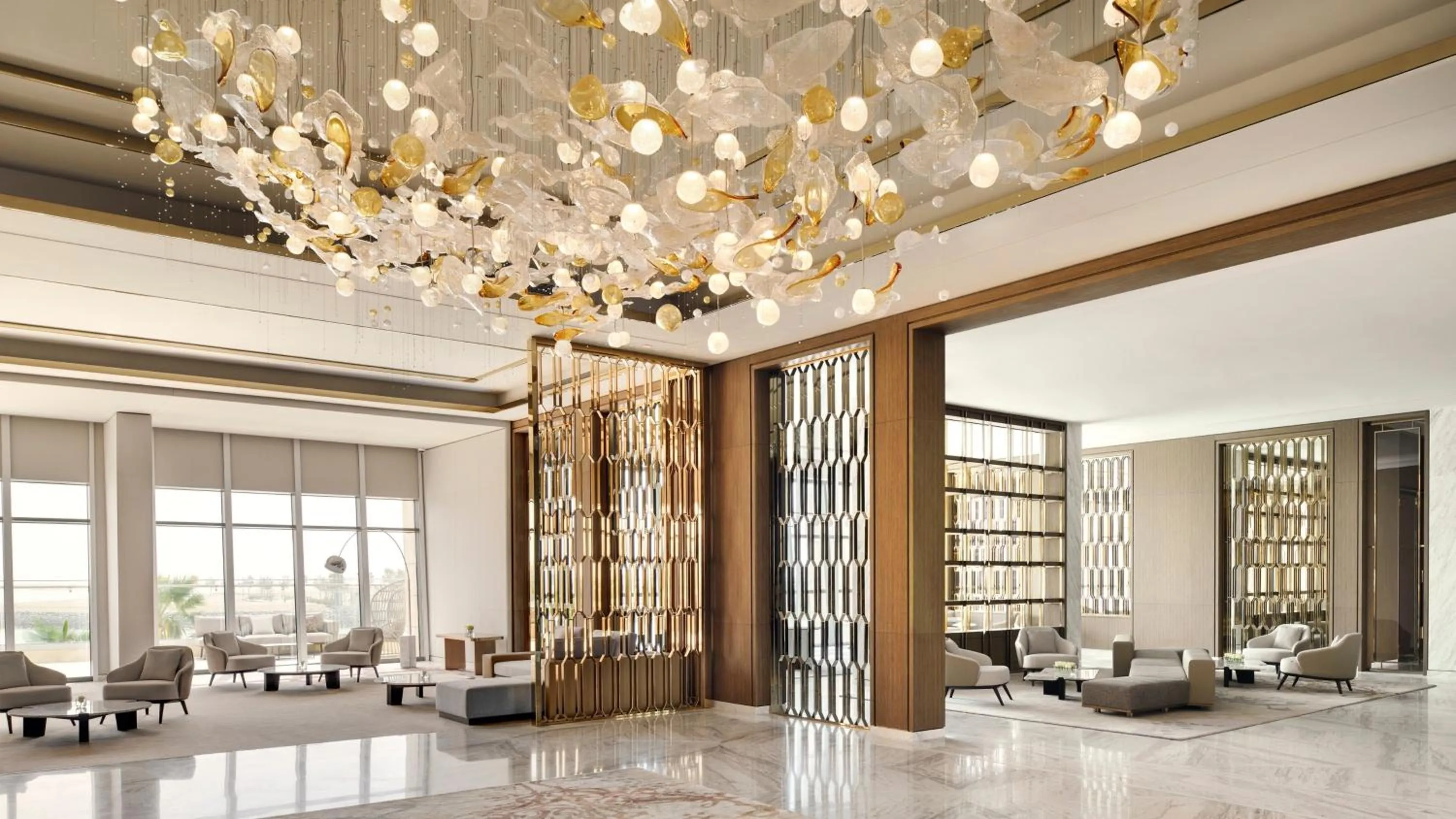 Lounge or bar in InterContinental Residences Abu Dhabi by IHG