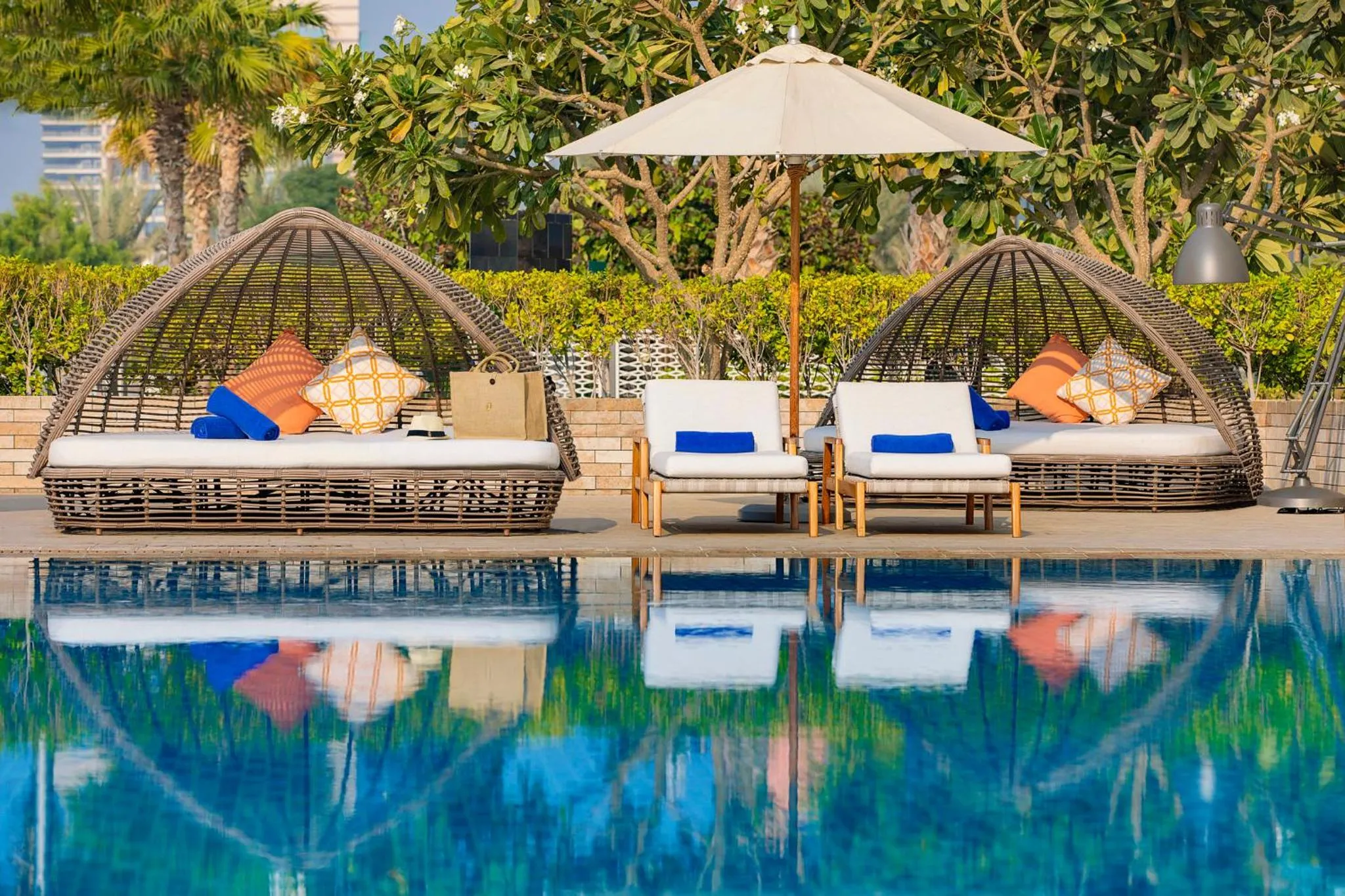 Swimming pool in InterContinental Residences Abu Dhabi by IHG