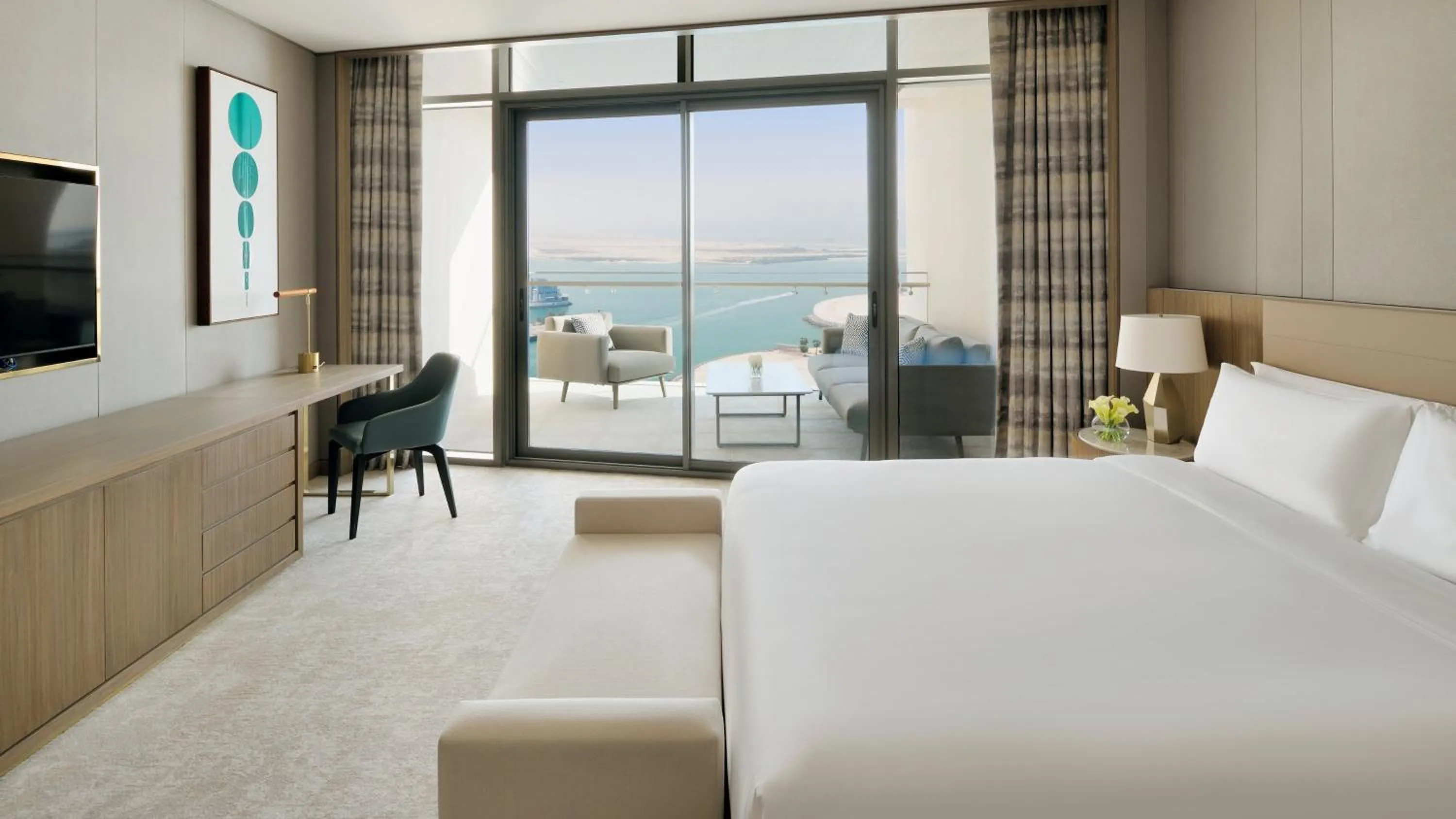 Photo of the whole room, Bed in InterContinental Residences Abu Dhabi by IHG