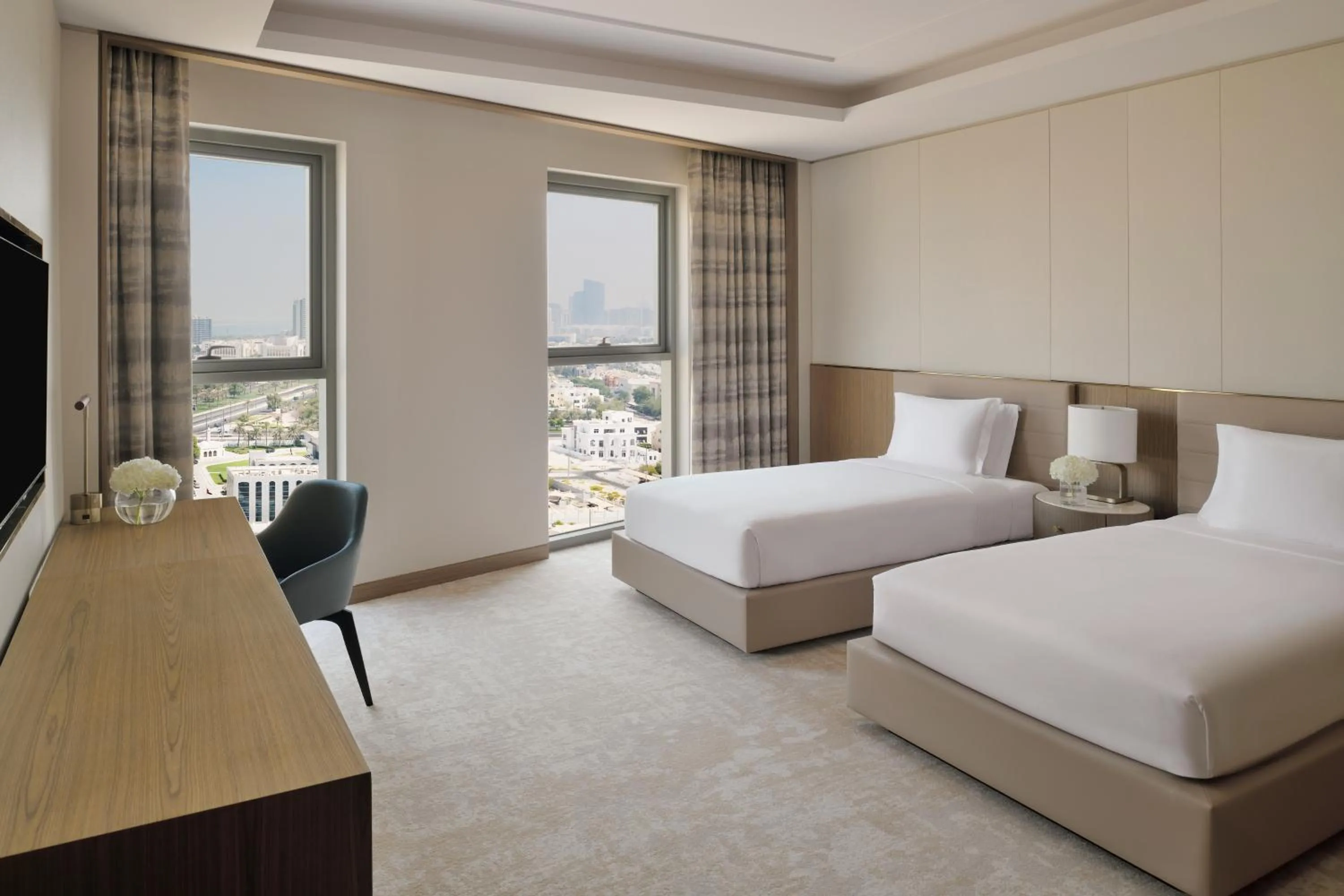 Bed in InterContinental Residences Abu Dhabi by IHG