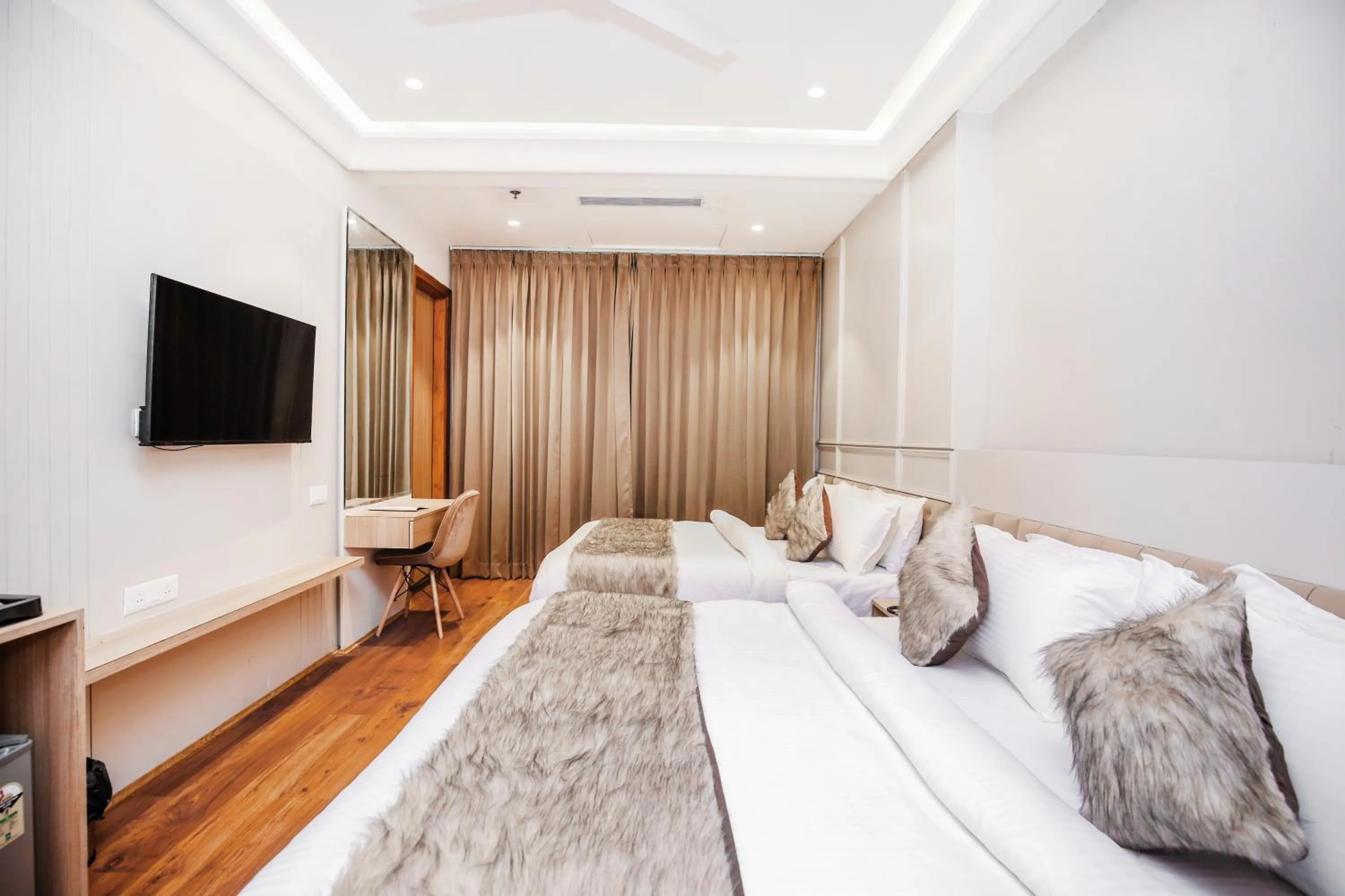 Bedroom, Bed in Hotel Euphoria Green