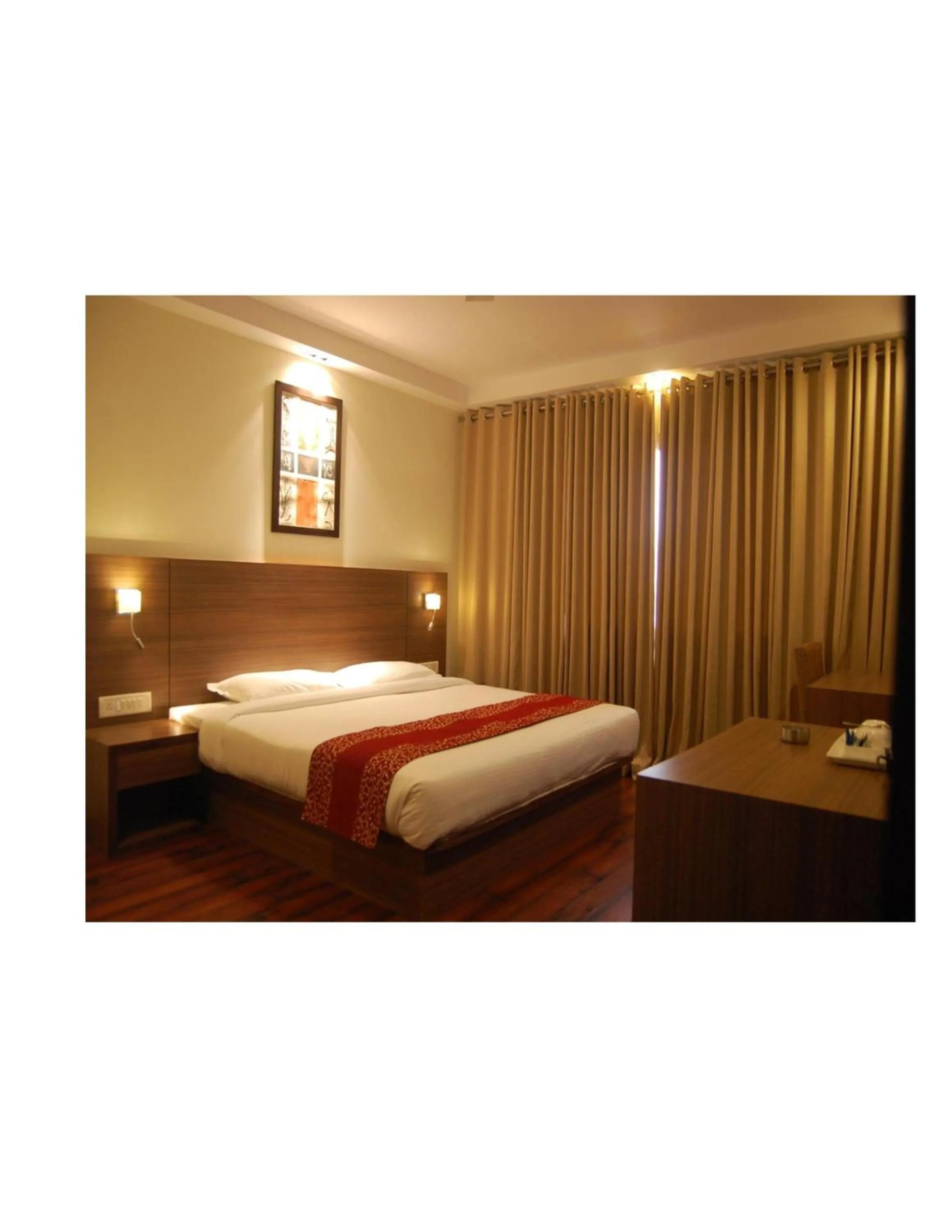 Bed in HOTEL GARNET