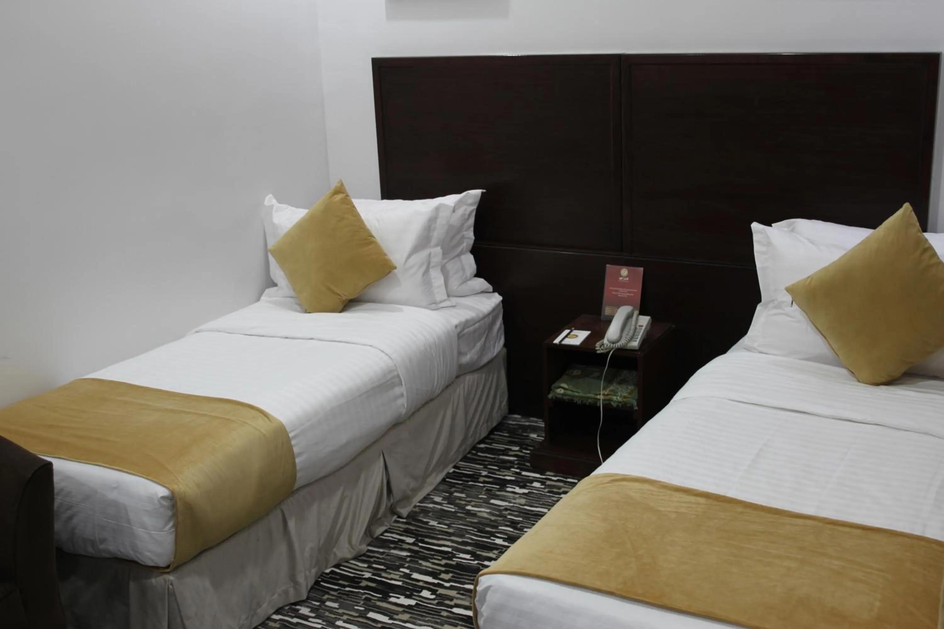 Bed in Carawan Al Khaleej Hotel Olaya
