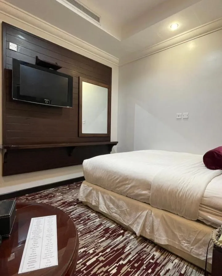Bed in Carawan Al Khaleej Hotel Olaya
