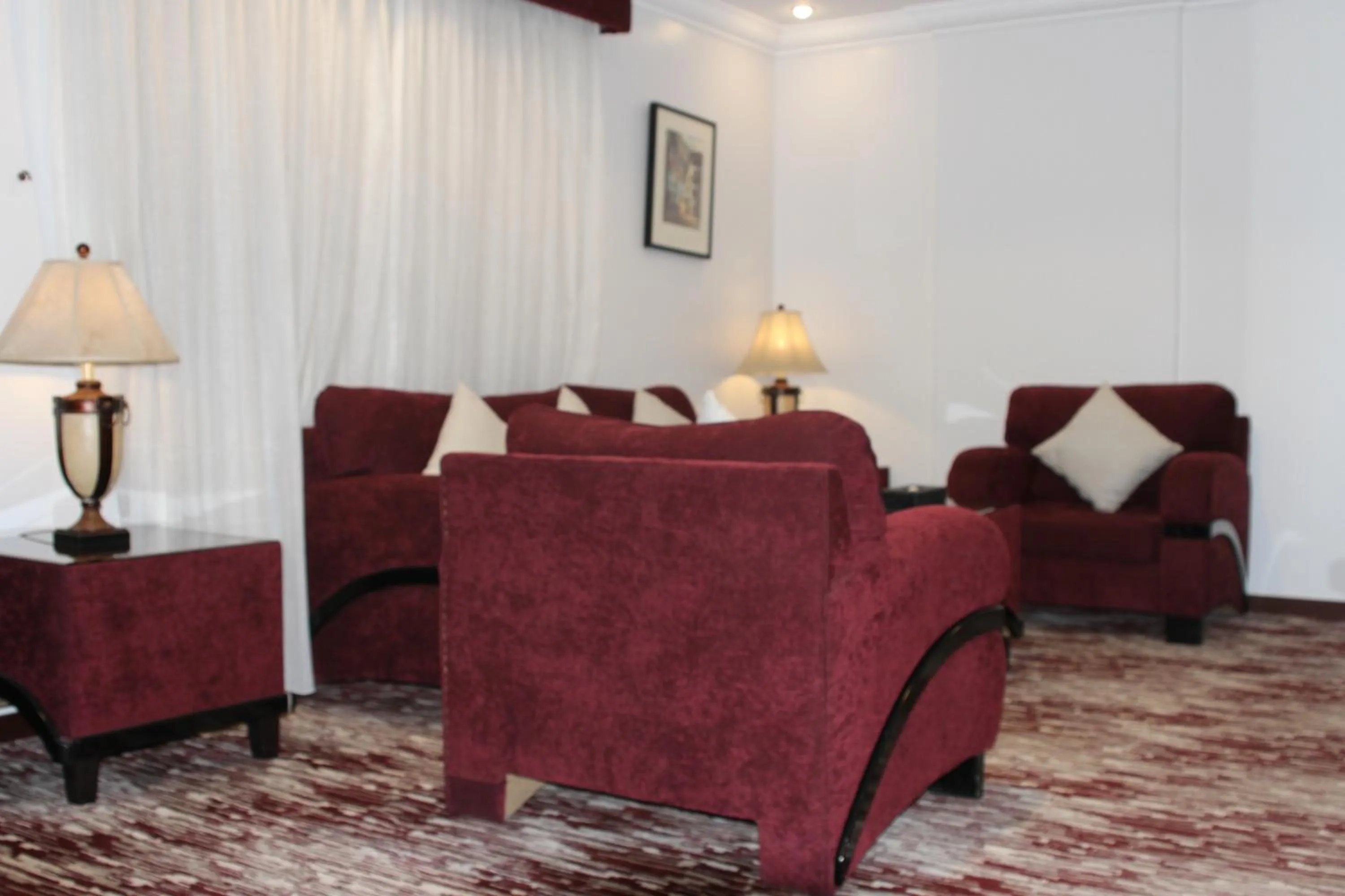 Living room in Carawan Al Khaleej Hotel Olaya