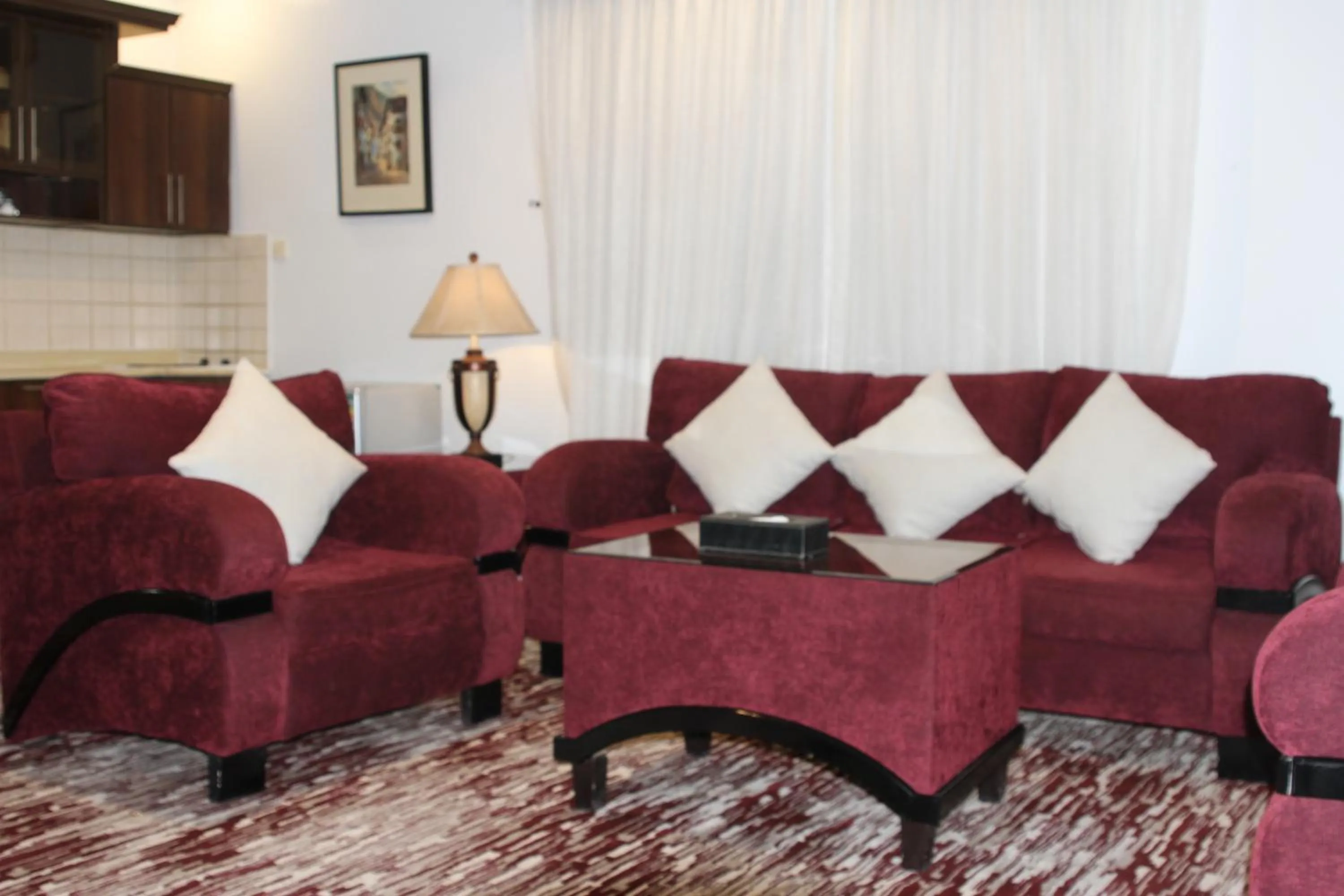 Living room in Carawan Al Khaleej Hotel Olaya