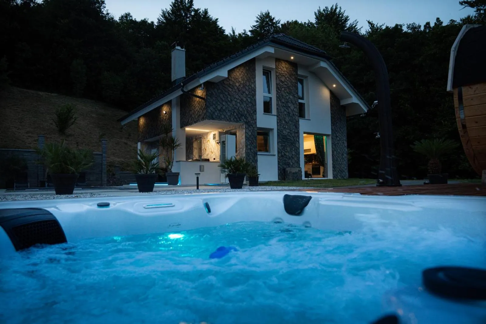 Resort TimAJA - pool, massage pool, sauna