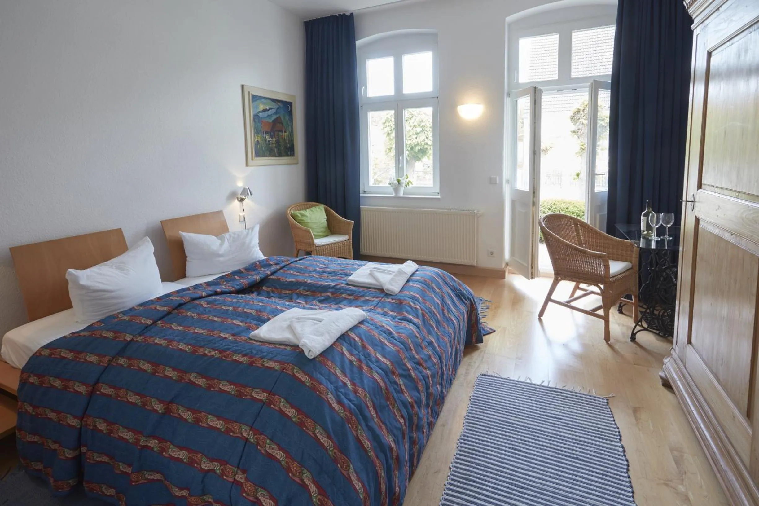 Bedroom, Bed in Villa Cremona Ferienwohnung 1