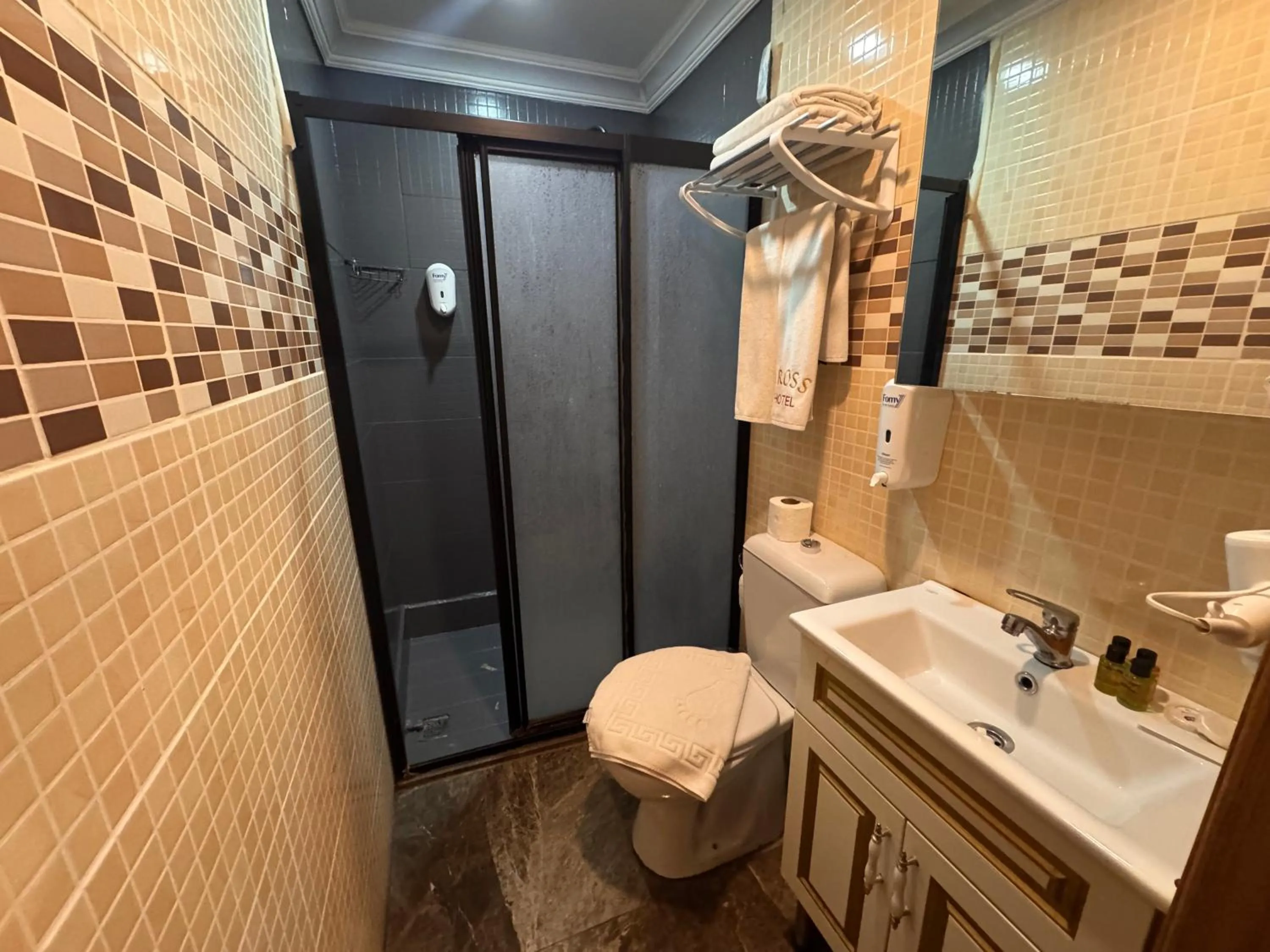 Shower in GROSS HOTEL