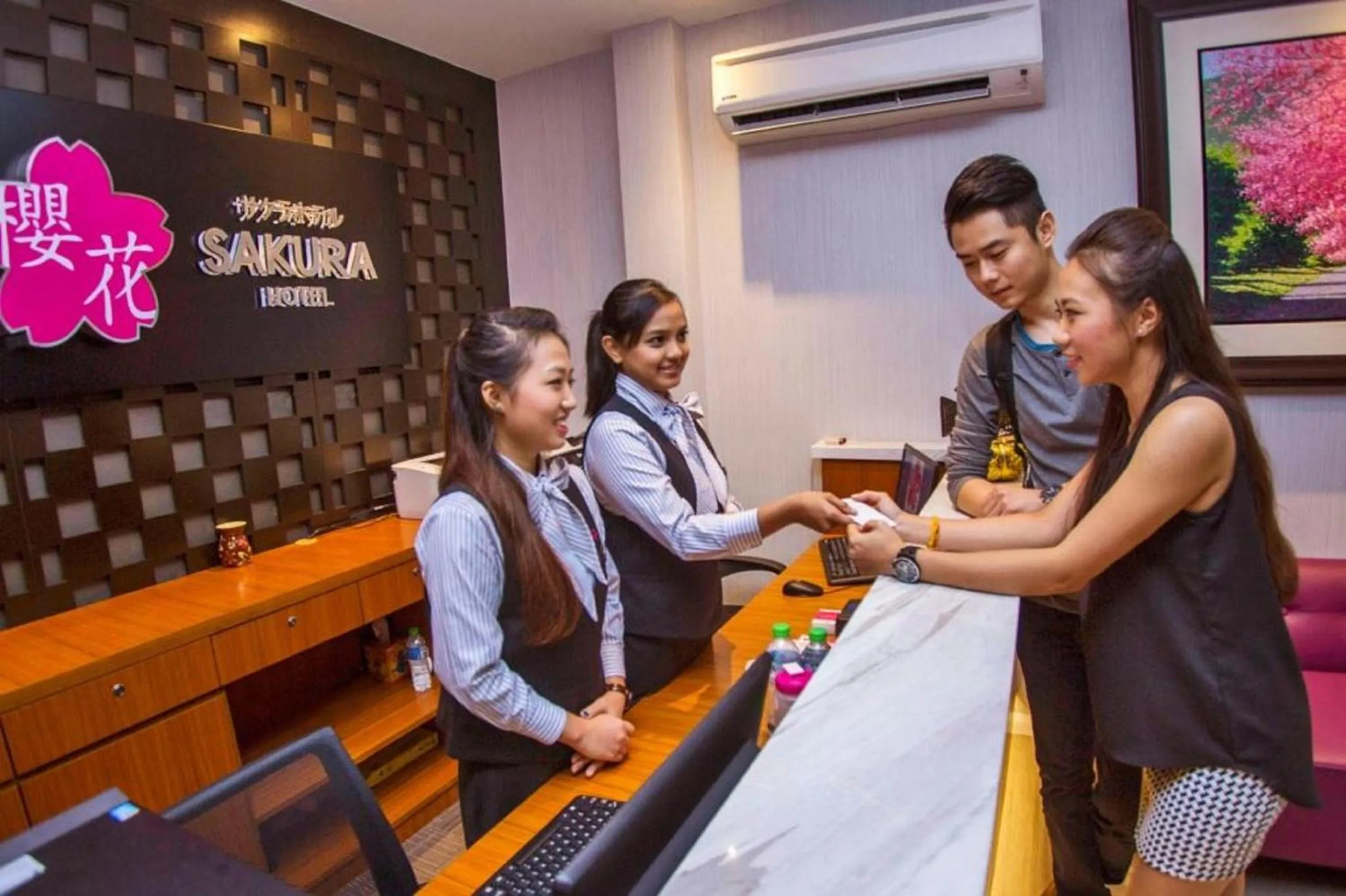 Lobby or reception in Sakura Boutique Hotel