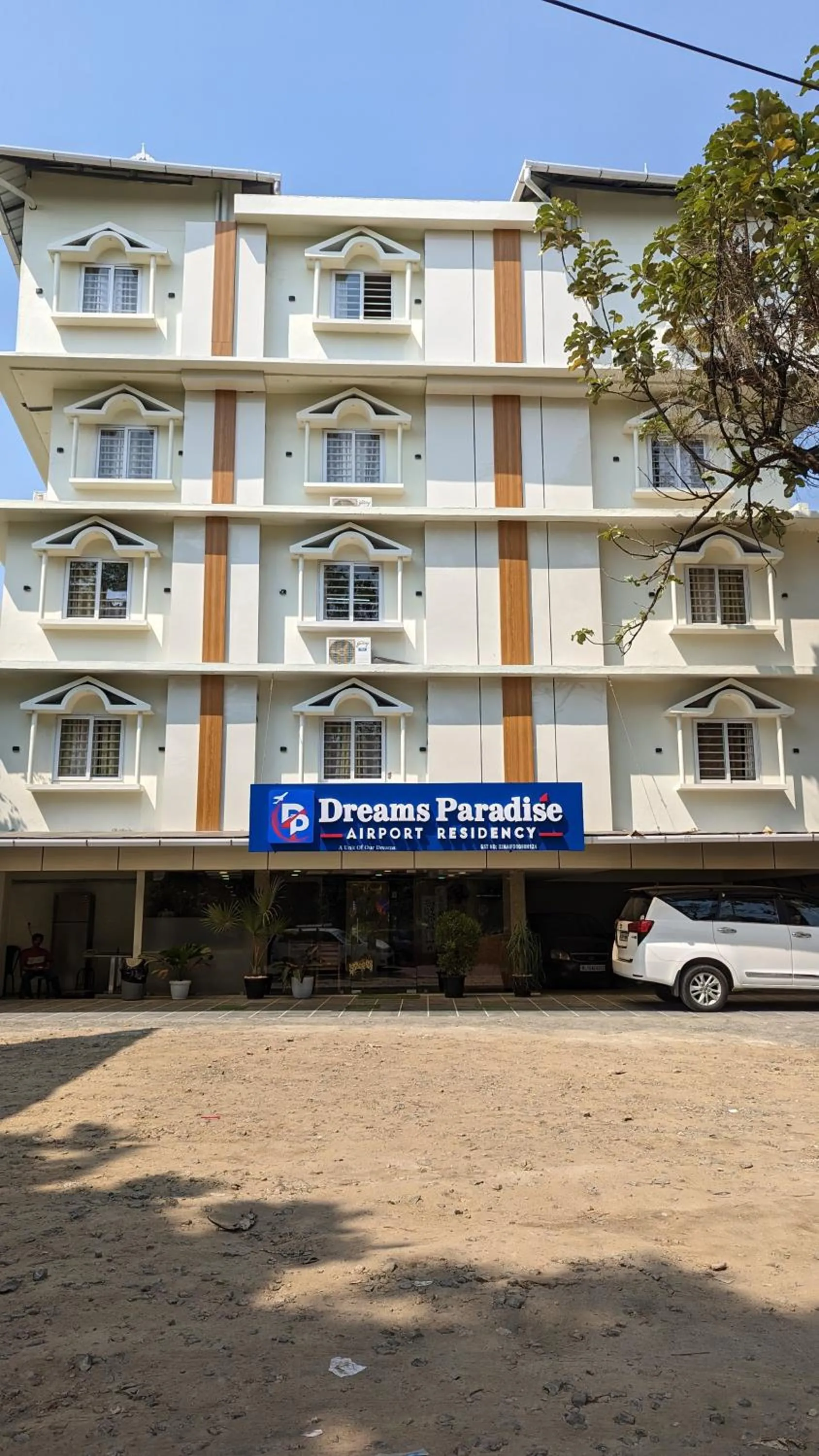 Property building in Dreams Paradise Airport Residency