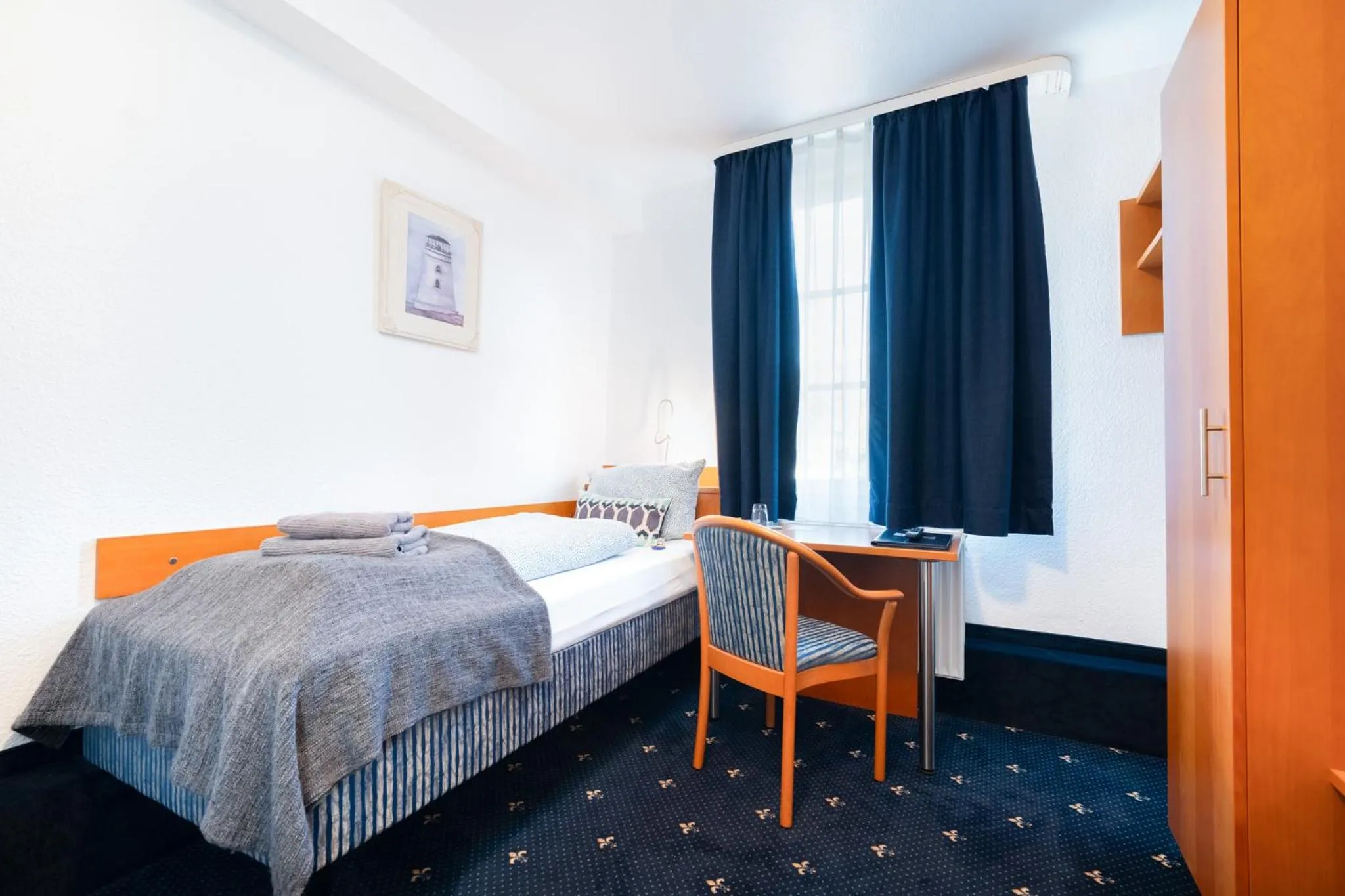 Bed in Hotel Das Kemperdick