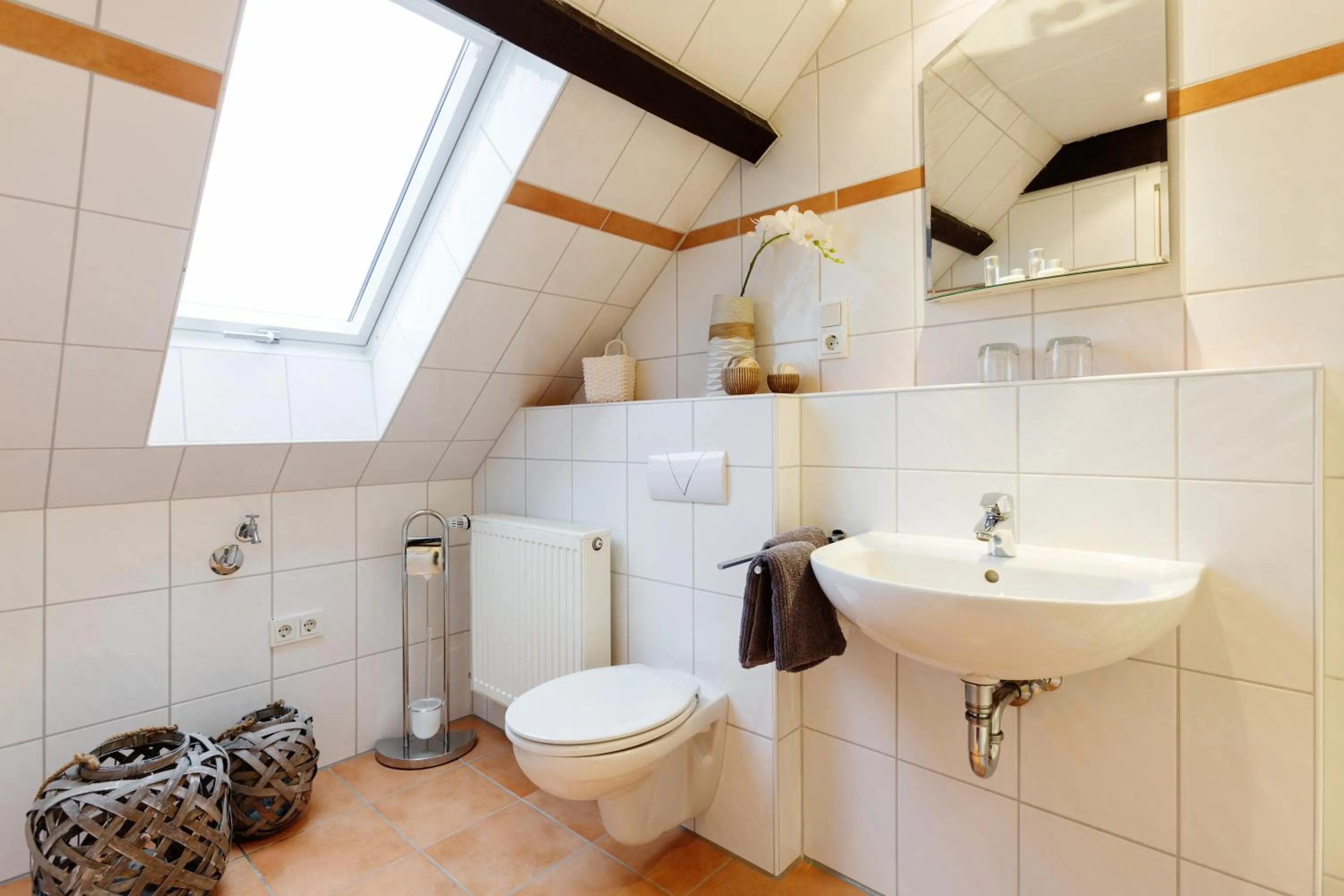 Shower in Hotel Das Kemperdick