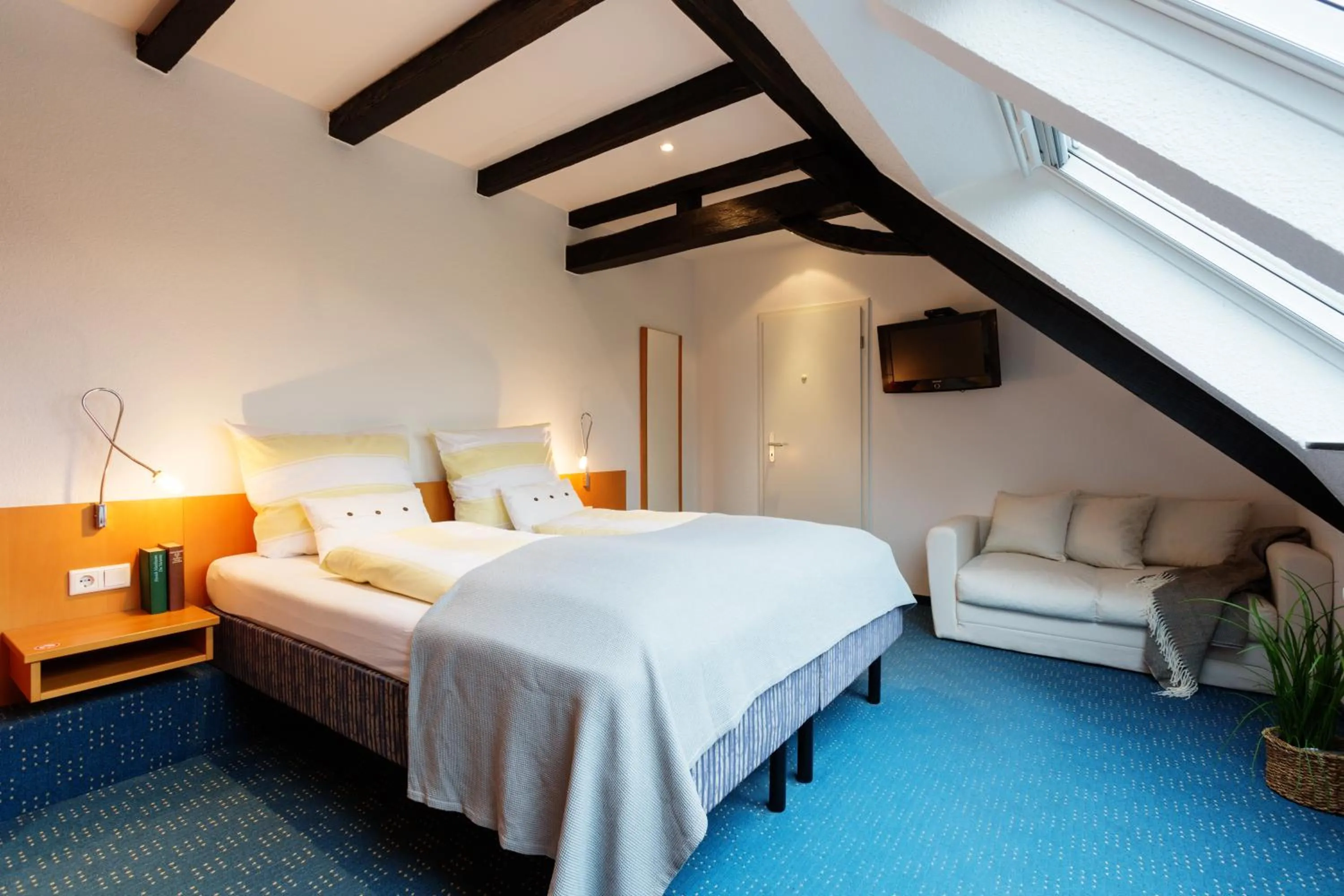 Bed in Hotel Das Kemperdick