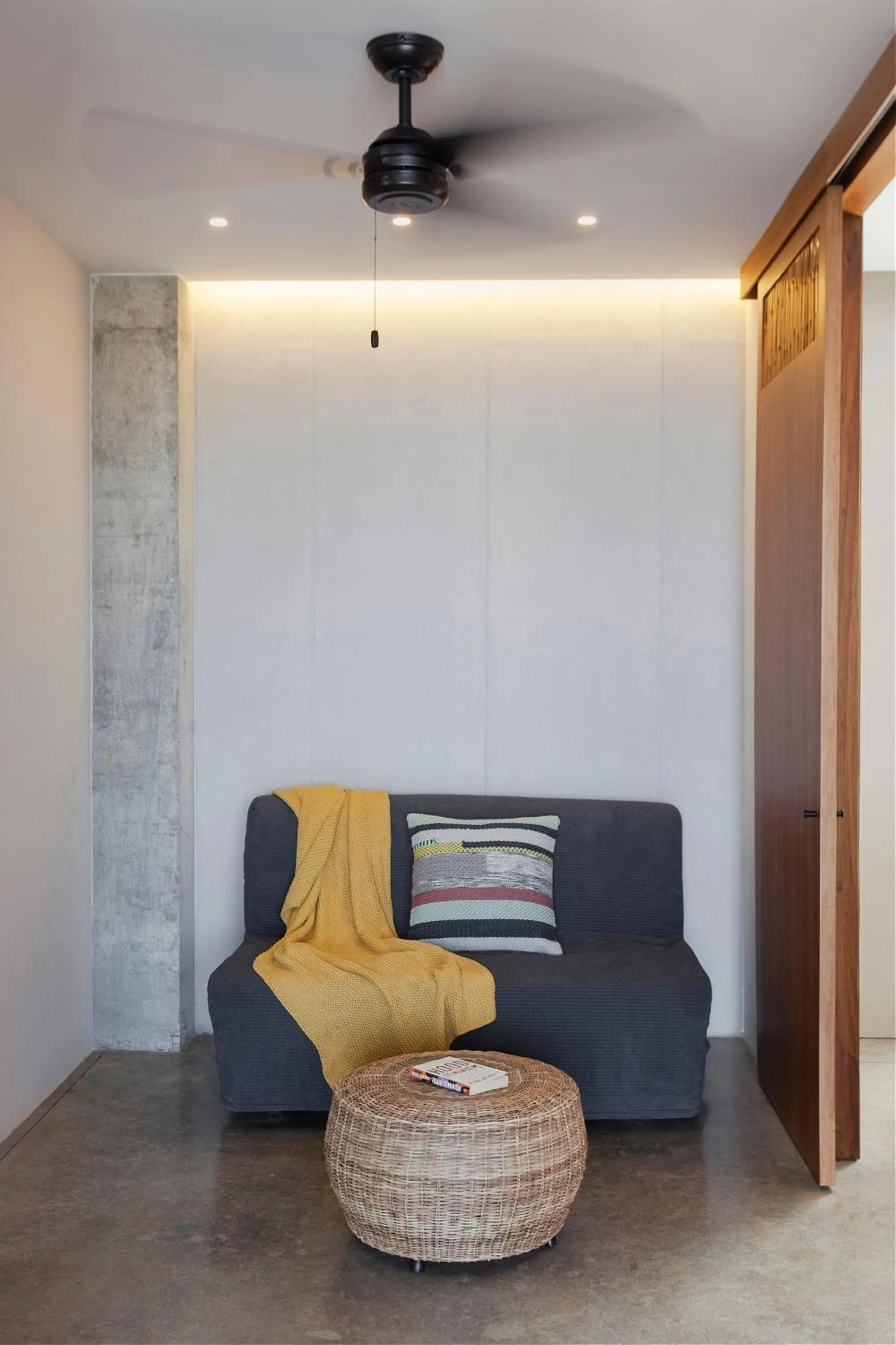 Seating area in Eolia Sustainable Design Hotel