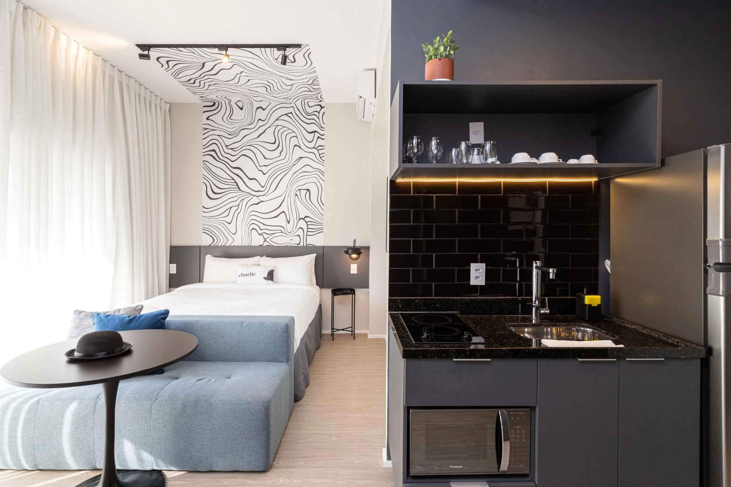 Bed in House of Charlie Vila Mariana