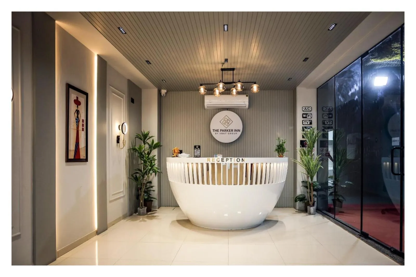 Lobby or reception in HOTEL THE PARKER INN By KBNT GROUP