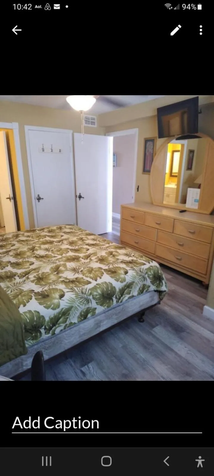Bed in The Summit Condo Resort
