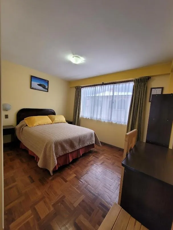 Bed in Hotel Nuevo Sol