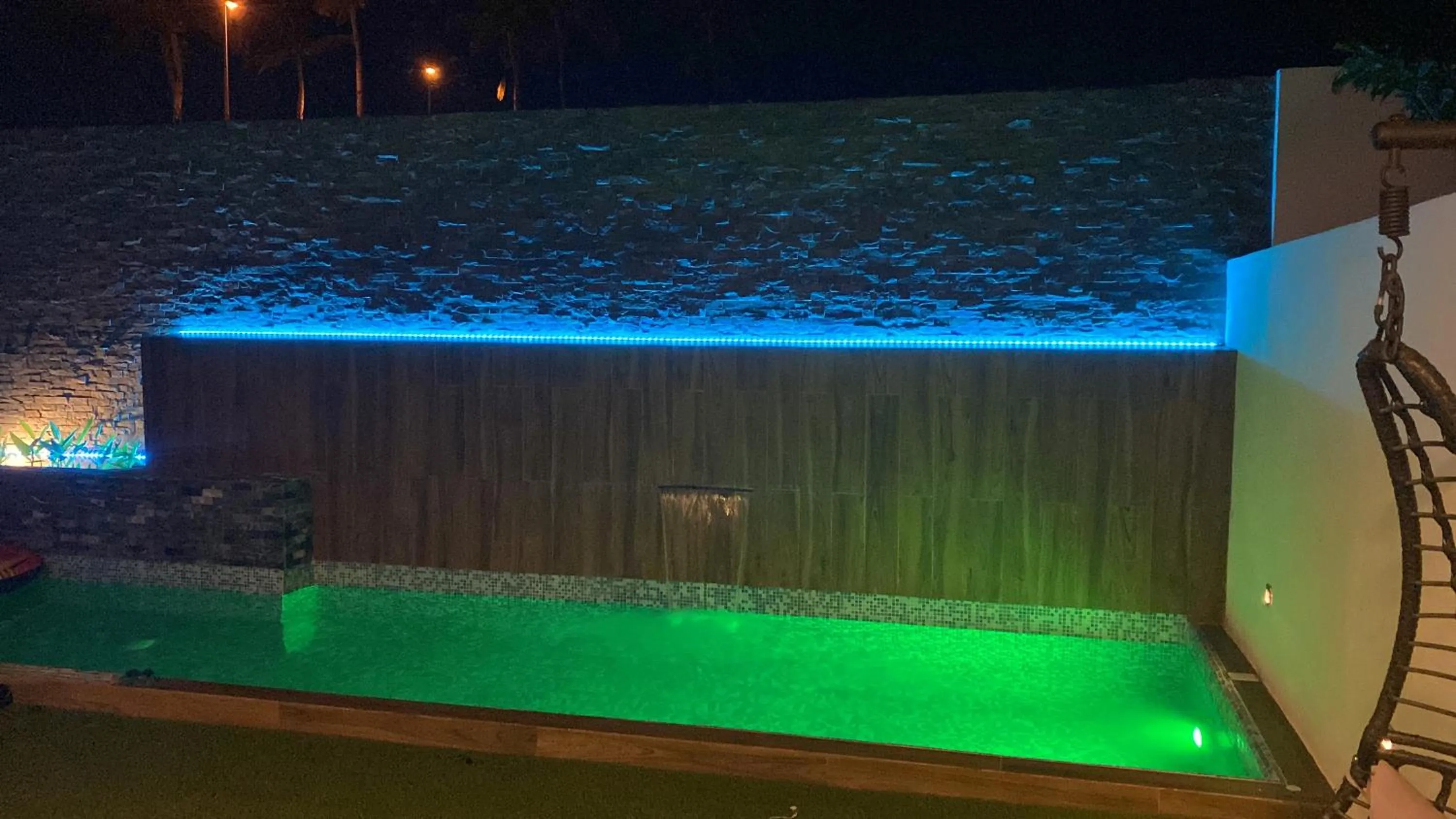 Swimming pool in Tamaran casa de playa Pescadores 16