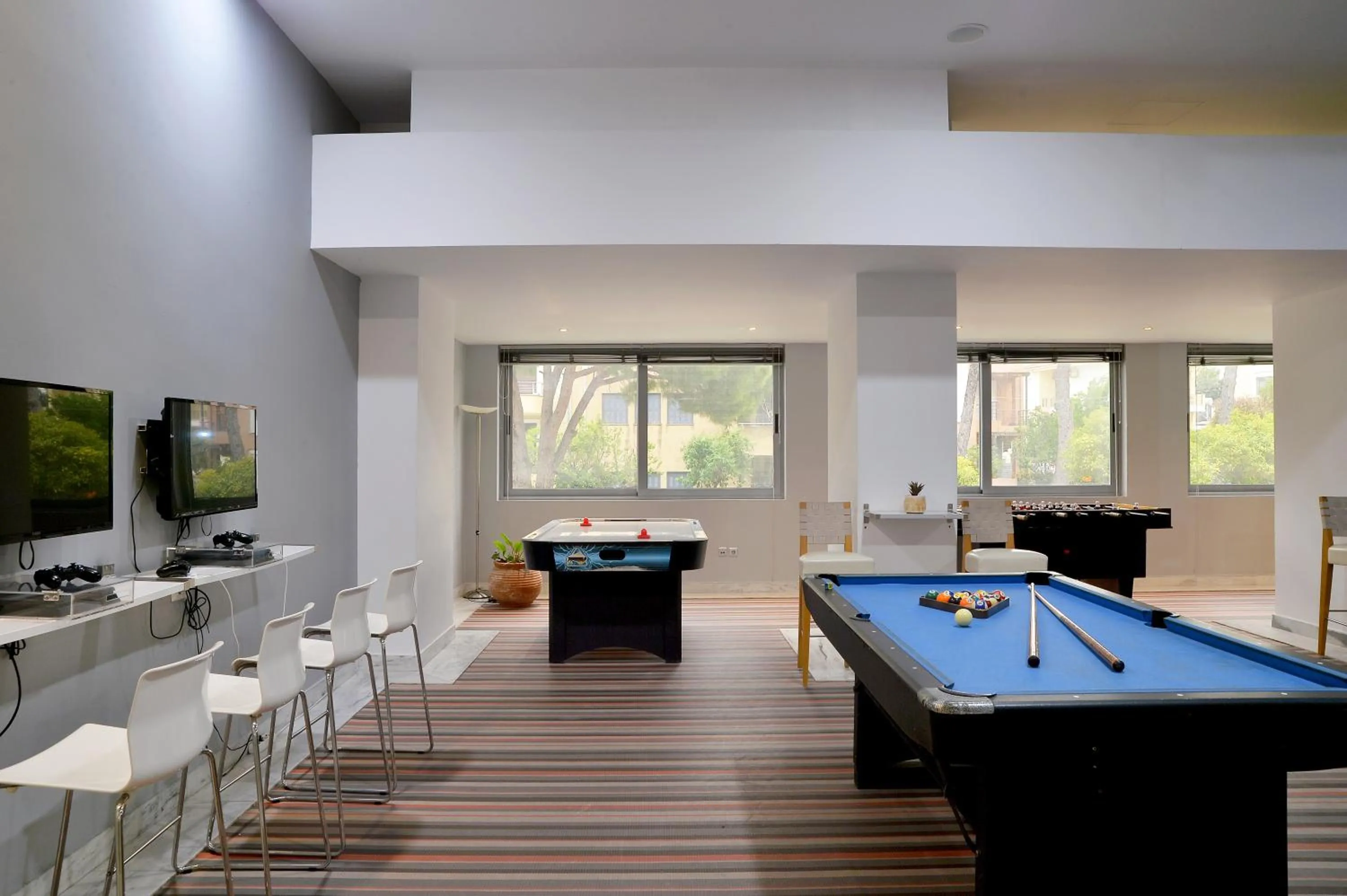 Lobby or reception in Airotel Achaia Beach