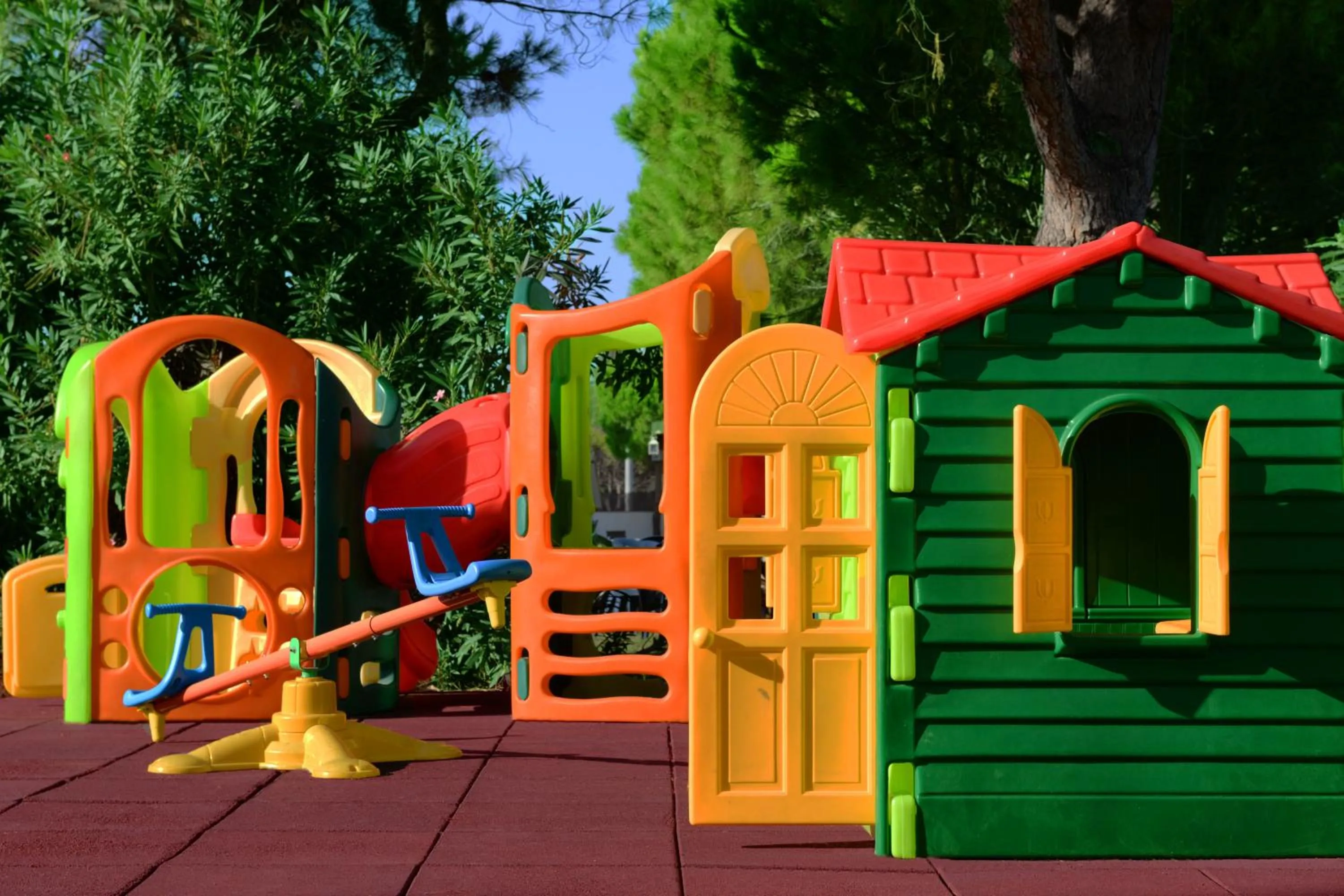 Children play ground in Airotel Achaia Beach